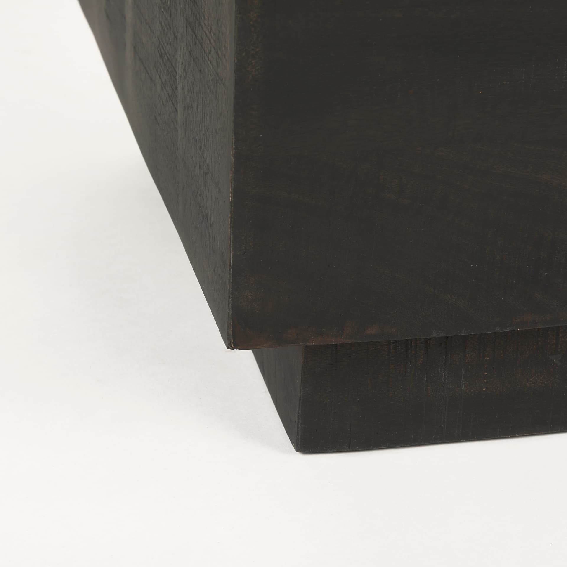 Hayden Dark Brown Wood End/Side Table — product photograph