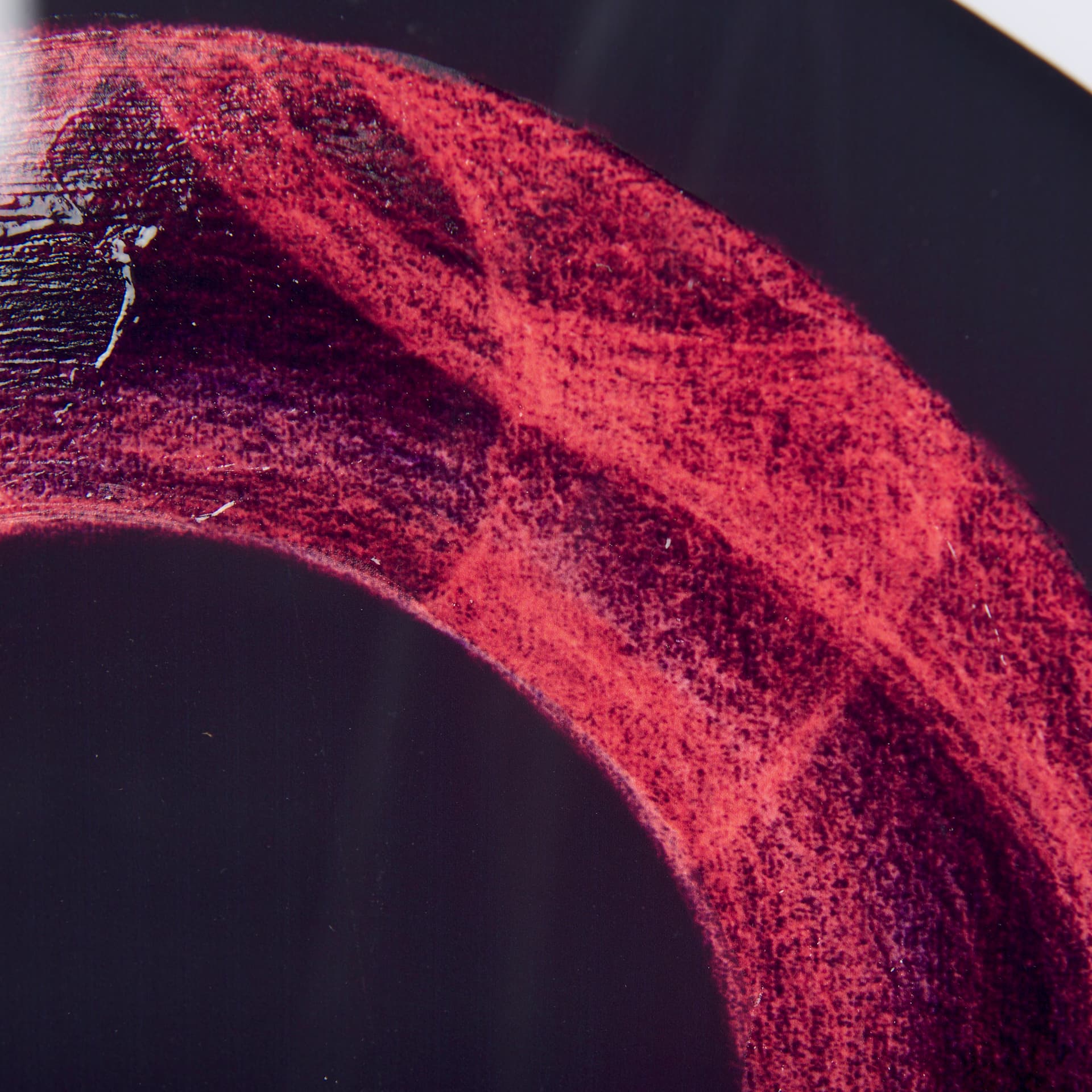 Numbers IX by Mercana Studio a Hand Embellished Textured Framed Art Print Matted under Glass — product photograph