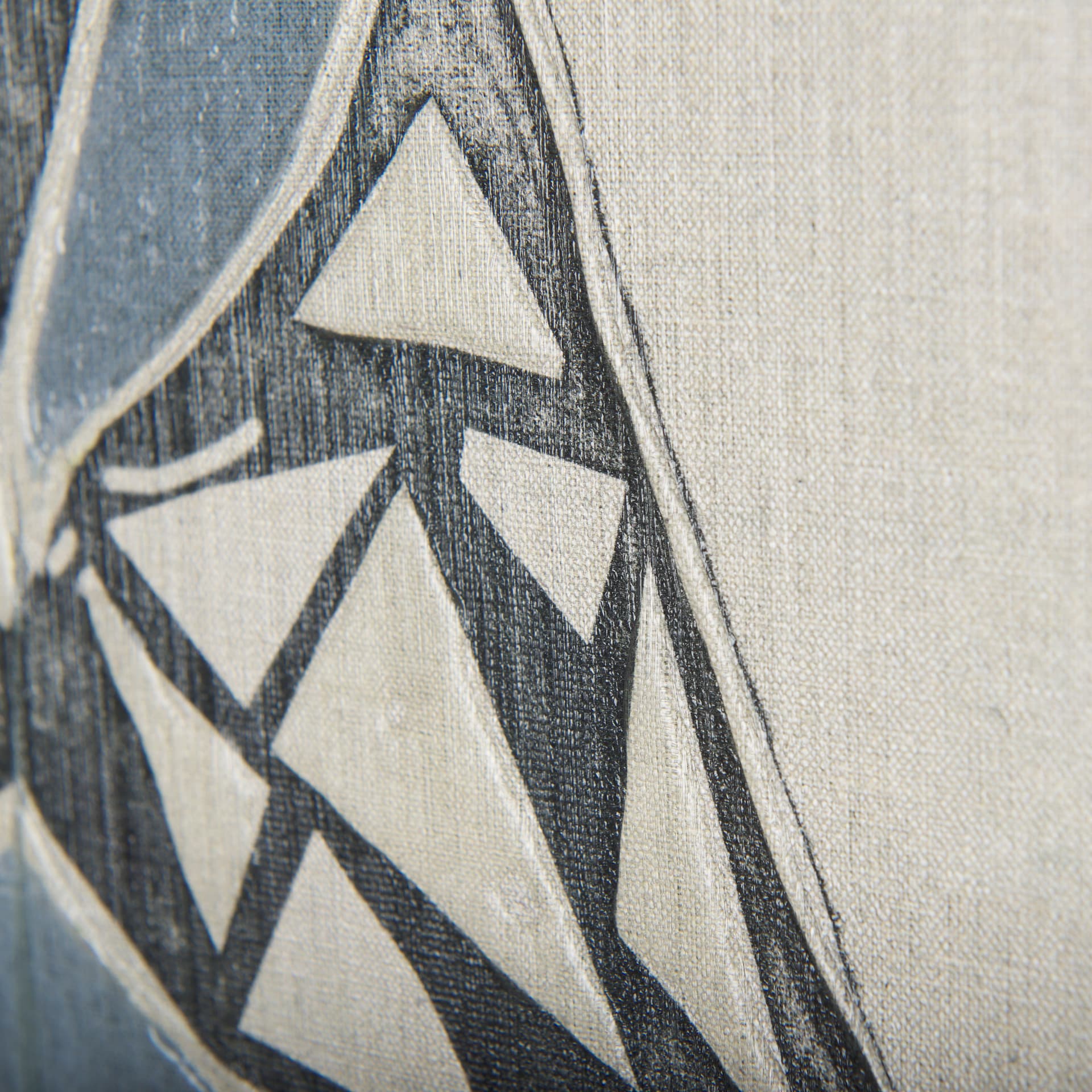 Moth Blue II by Mercana Studio a Hand Embellished Textured Canvas — product photograph