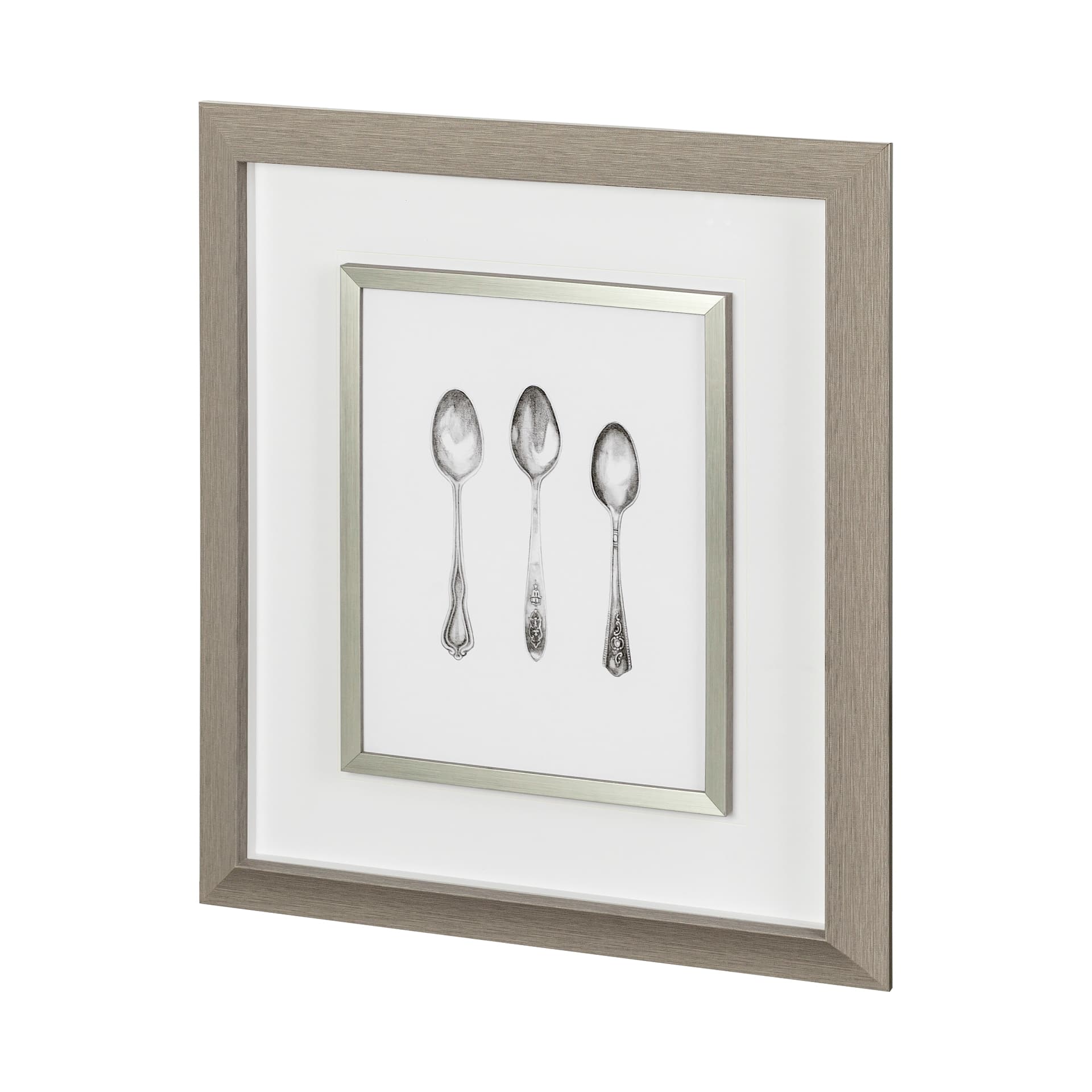 Spoons by Marie a Framed Art Print Matted under Glass — product photograph
