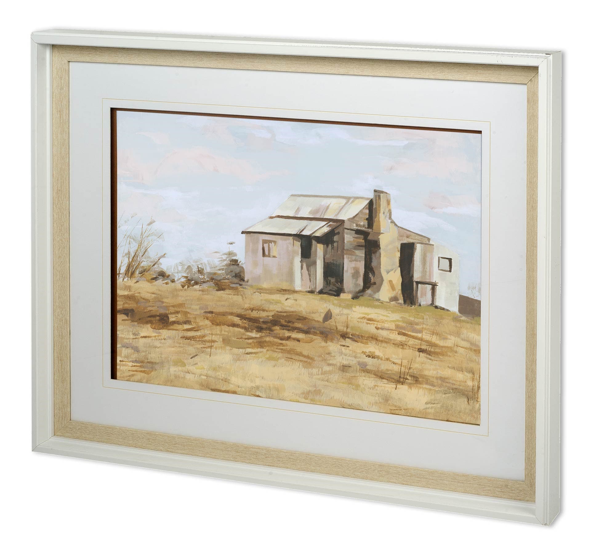 Autumnal Equinox I by Mercana Studio a Hand Embellished Textured Framed Art Print Matted under Glass — product photograph