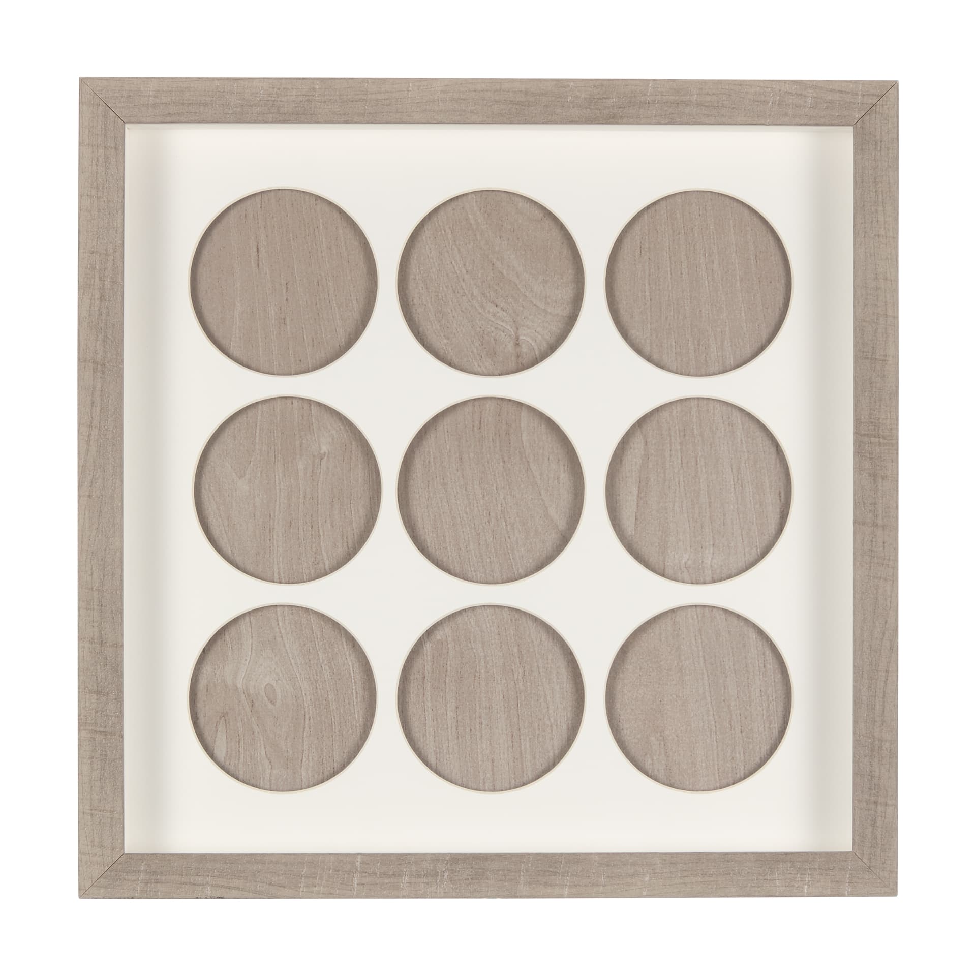 Wood Grain Silhouette II by Studio M a Framed Art Print Matted under Glass — product photograph