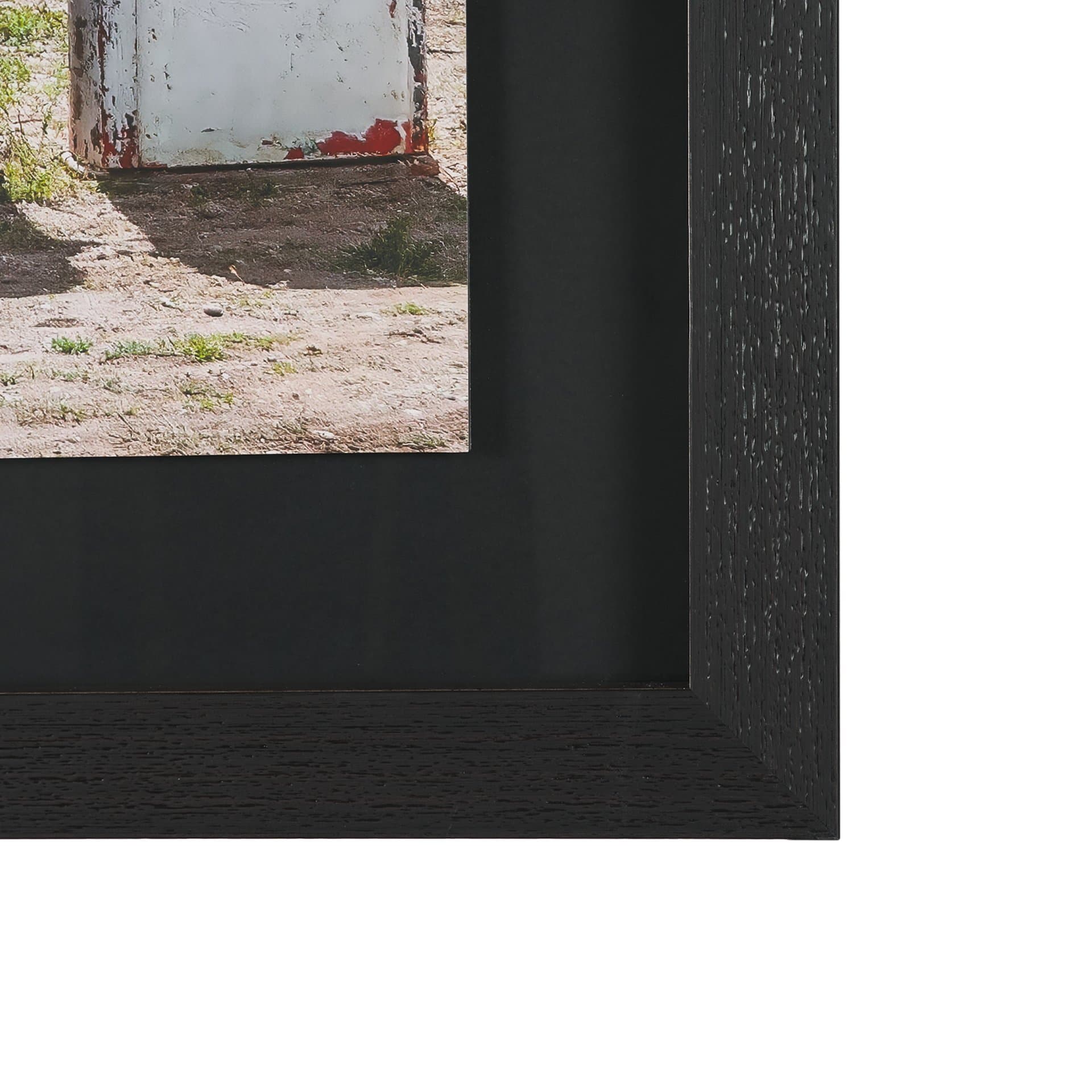 Gas Pumps by Richard Silver Hand Embelished Framed Art Print Matted under Glass — product photograph