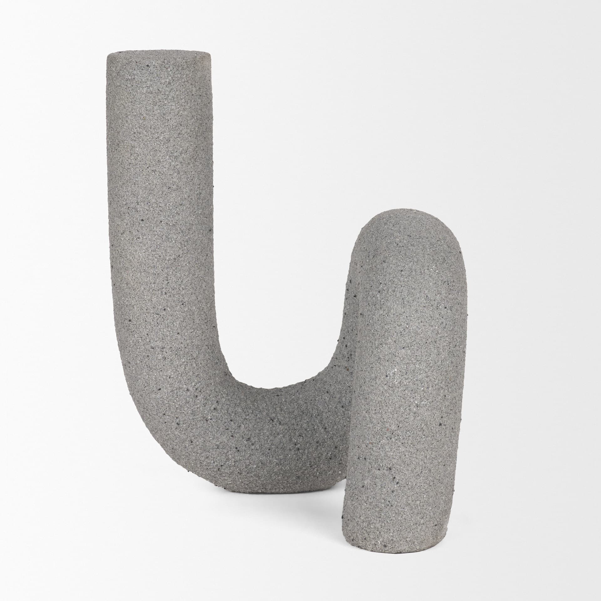 Kailyn Resin Textured Concrete Gray Decorative Object — product photograph