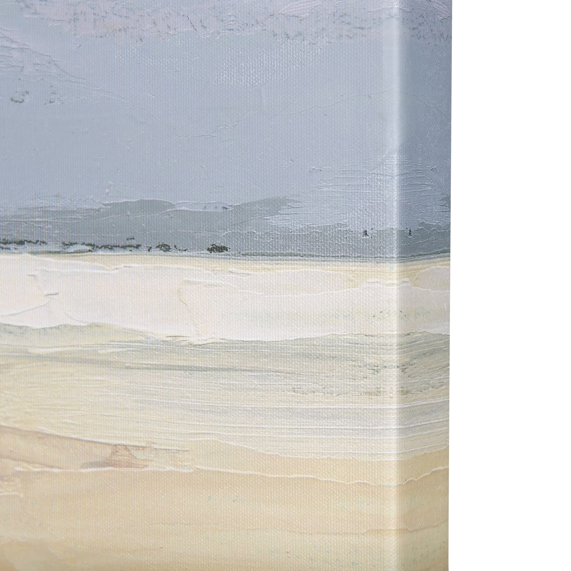 Lonely Landscape II by Mercana Studio a Hand Embellished Textured Canvas — product photograph
