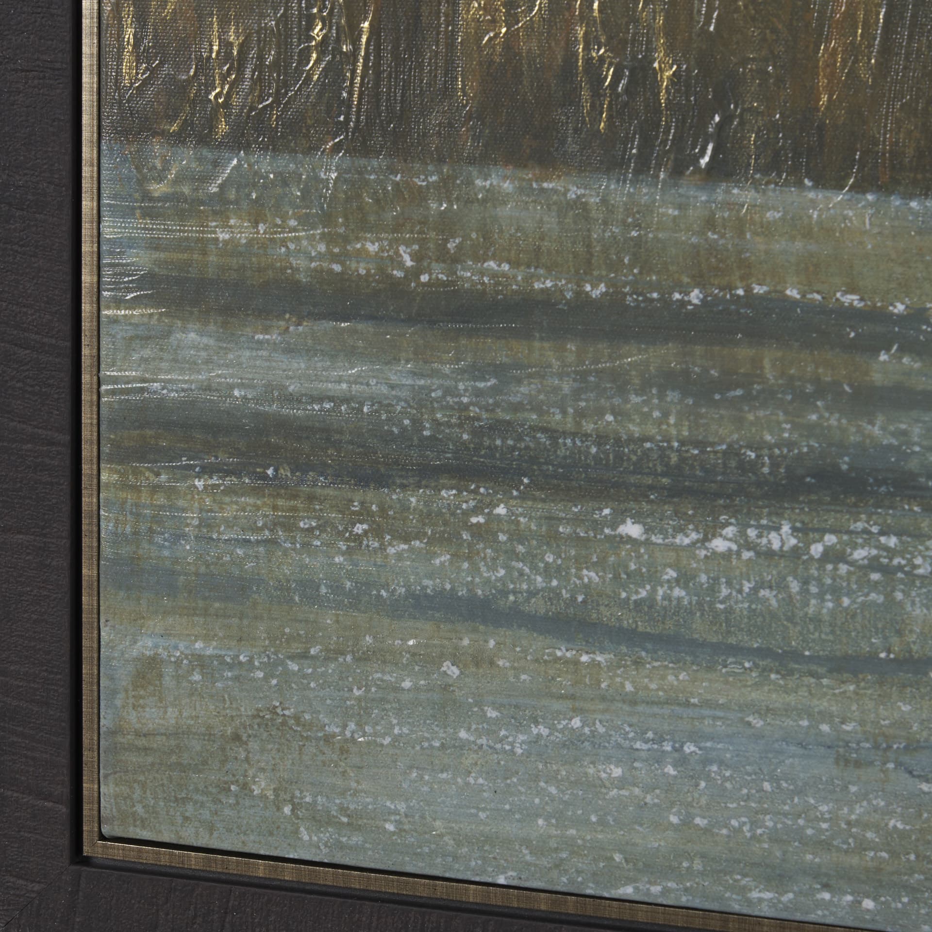 Spring is Coming II by Mercana Studio a Hand Embellished Textured Framed Canvas — product photograph