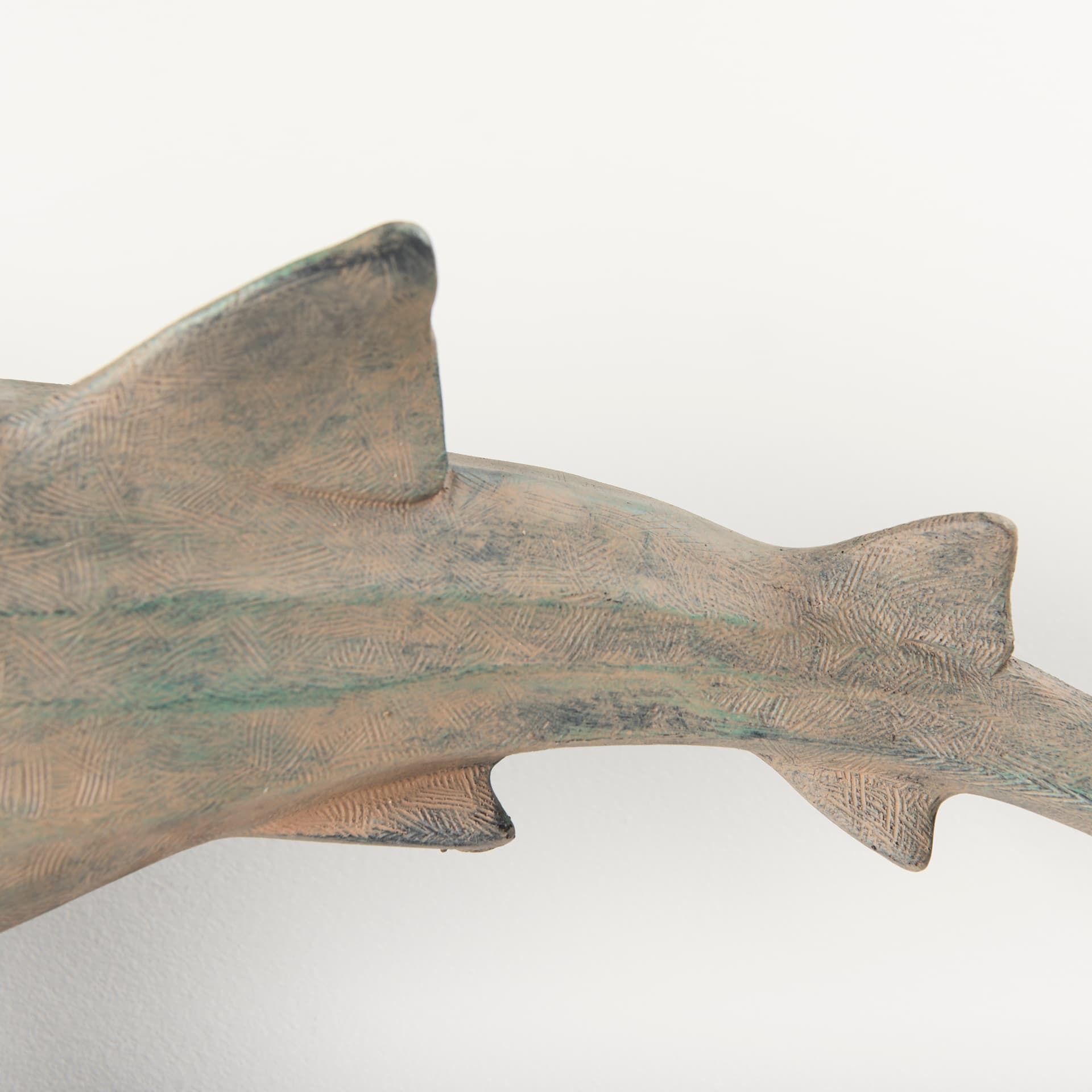 Willa Large Wall Mountable Whale Shark Sculpture — product photograph