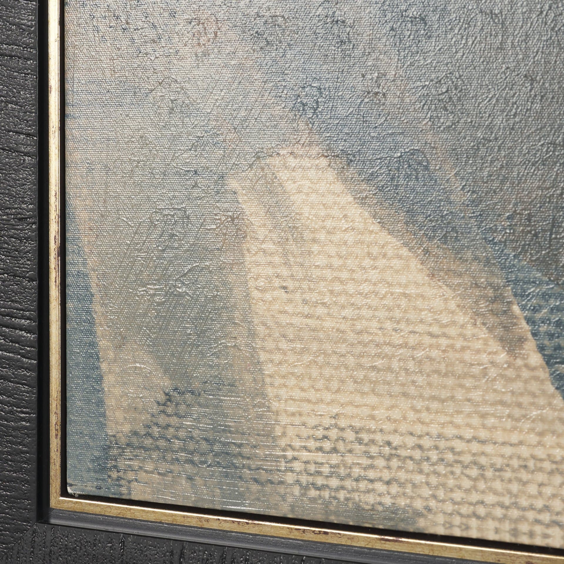Cazim II by Mercana Studio Hand-Embellished Textured Framed Canvas Artwork — product photograph