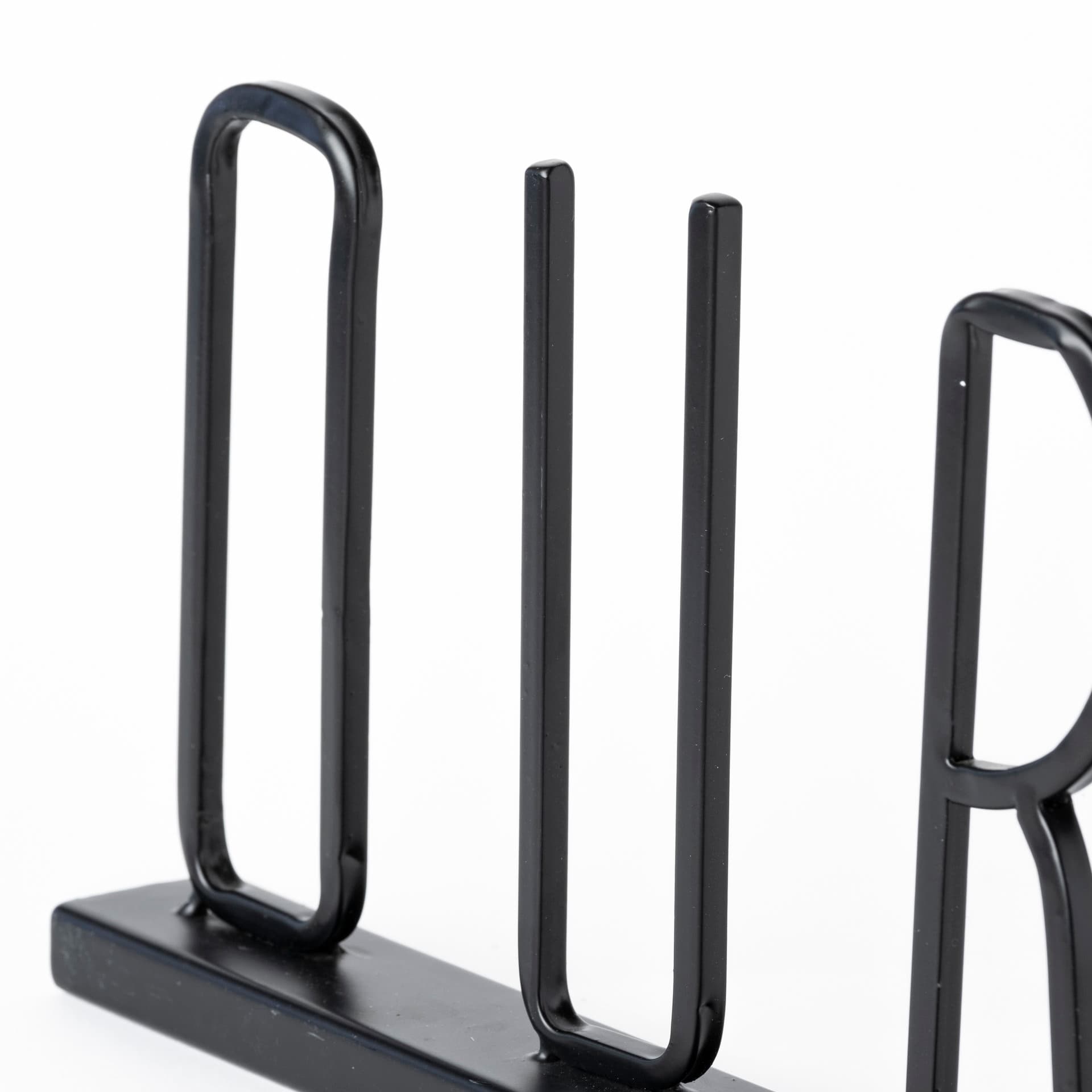 Our Nest 24L x 1W Black Metal Sign — product photograph
