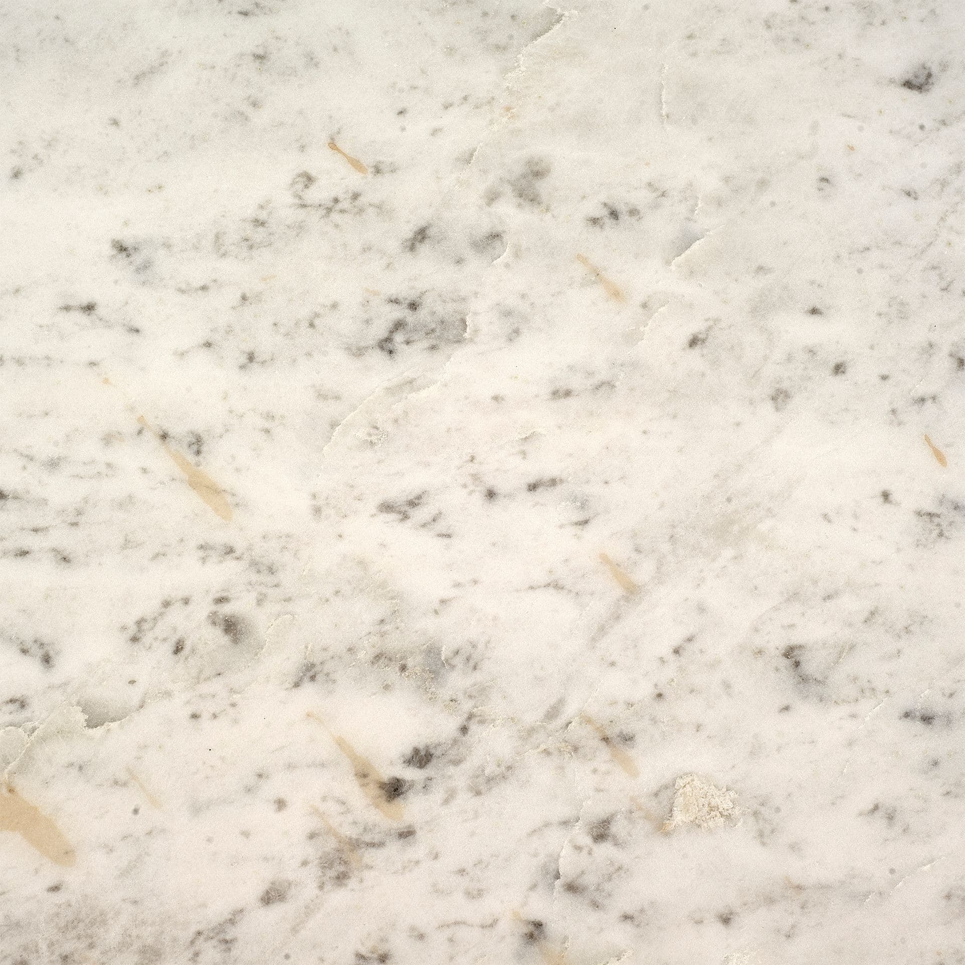 Emslie 30" Round Dining Table | Modern | White Marble & Black Metal | Seats 2 — product photograph