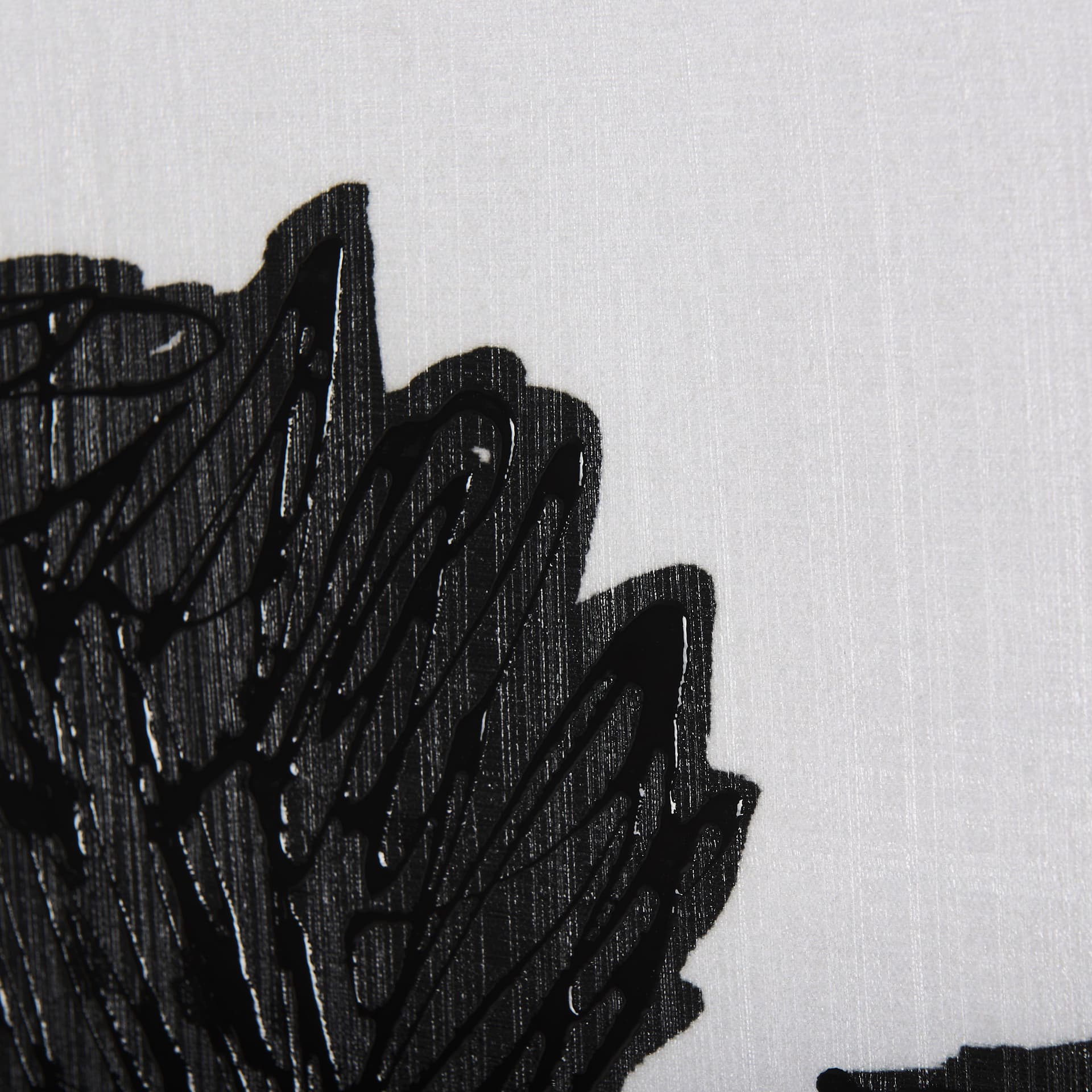 Organic Line DrawingII by Mercana Studio a Hand Embellished Textured Canvas — product photograph