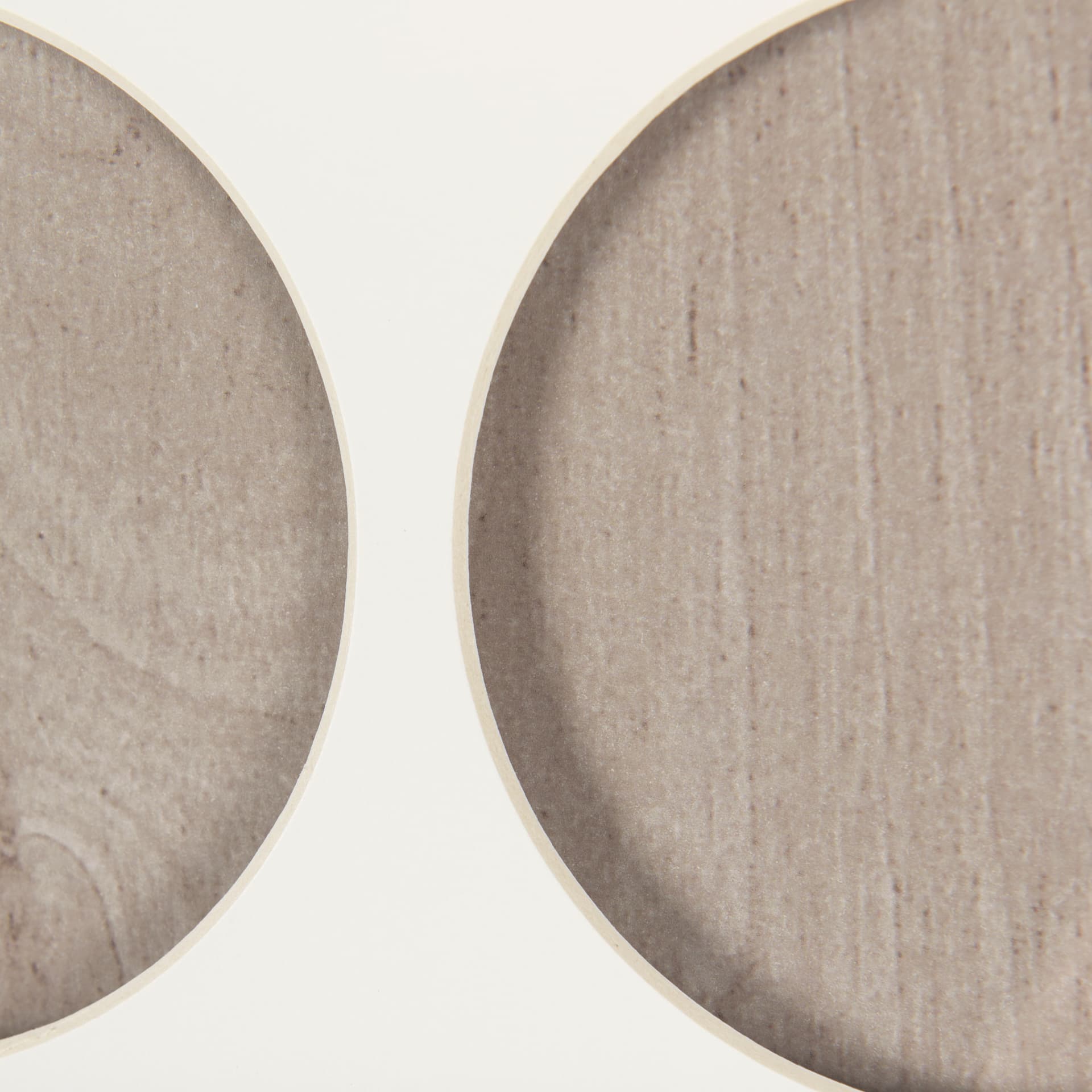 Wood Grain Silhouette II by Studio M a Framed Art Print Matted under Glass — product photograph
