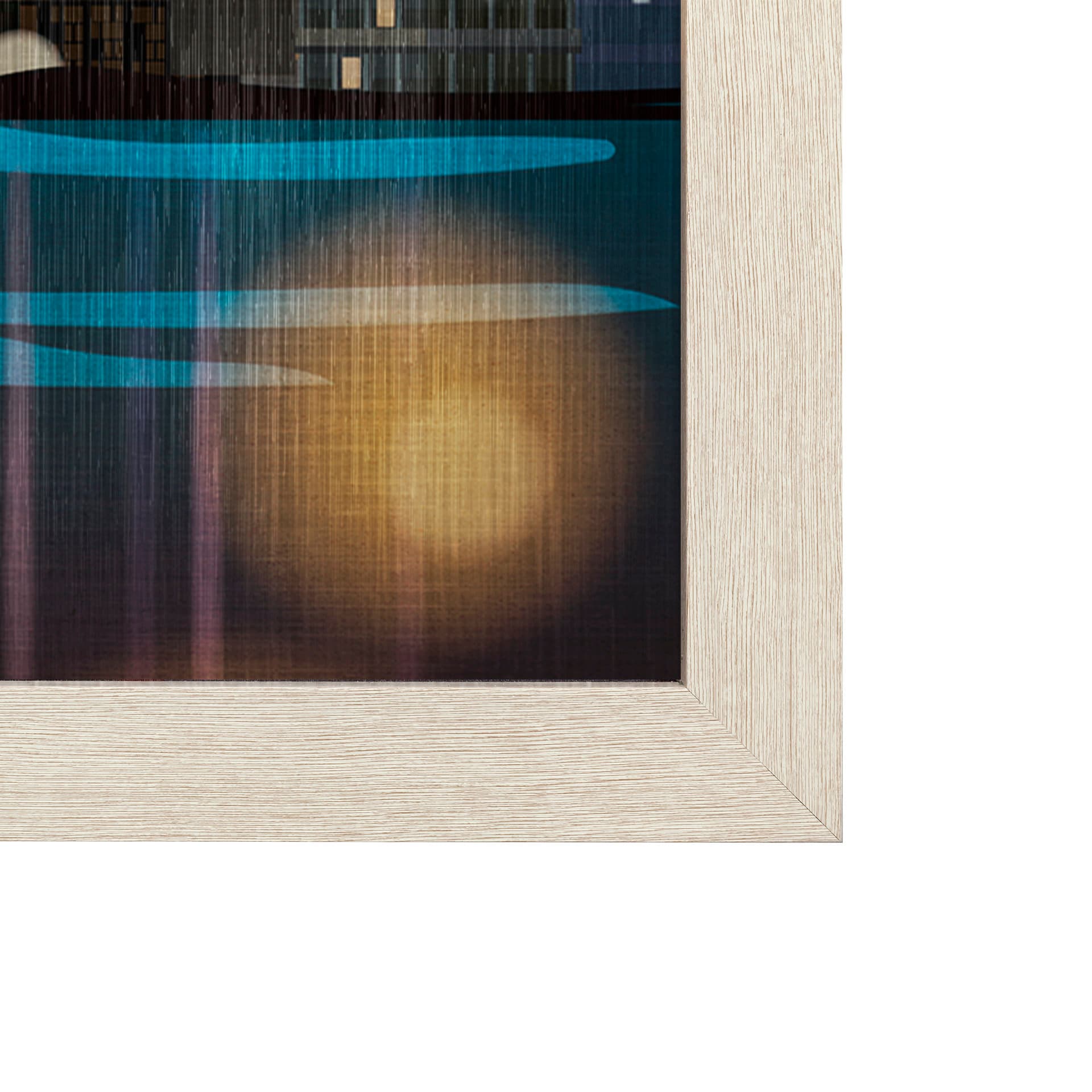 Toronto Go Canada (L) by Mercana Studio a Hand Embellished Decograph Framed Art Print — product photograph