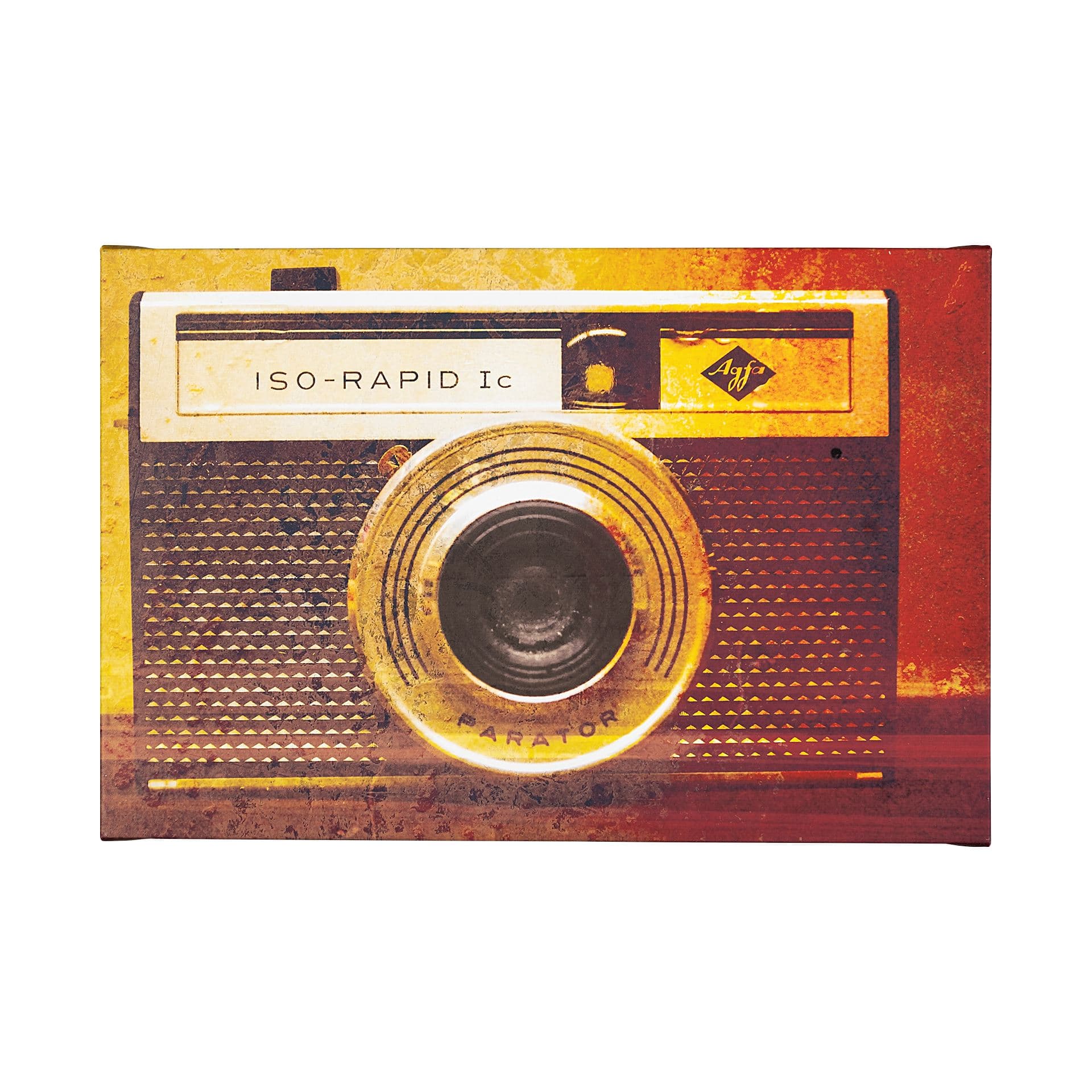Rapid Vintage by Urban Octopus a Hand Embellished Textured Canvas — product photograph