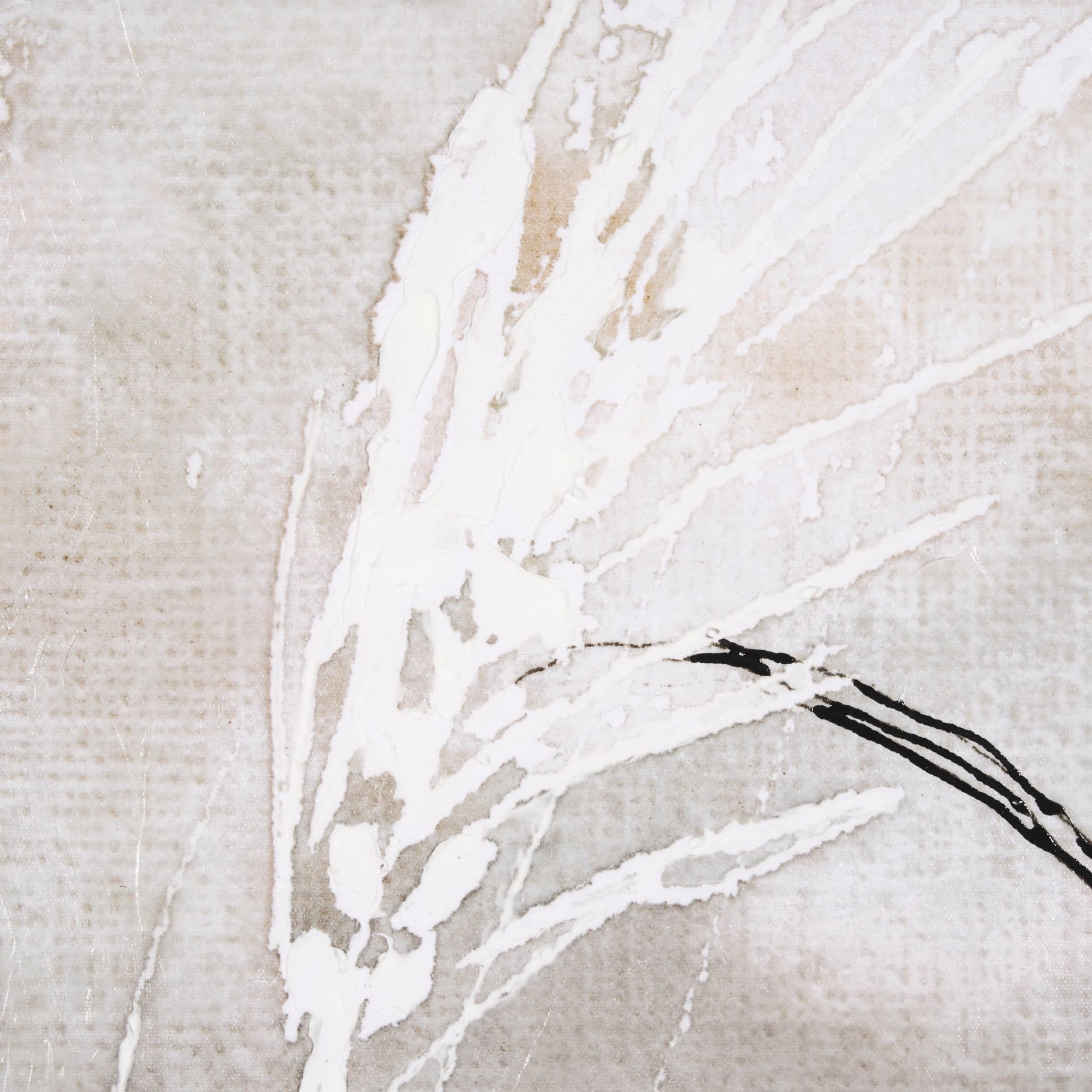 Blowing Grass I by Mercana Studio a Hand Embellished Textured Framed Art Print — product photograph