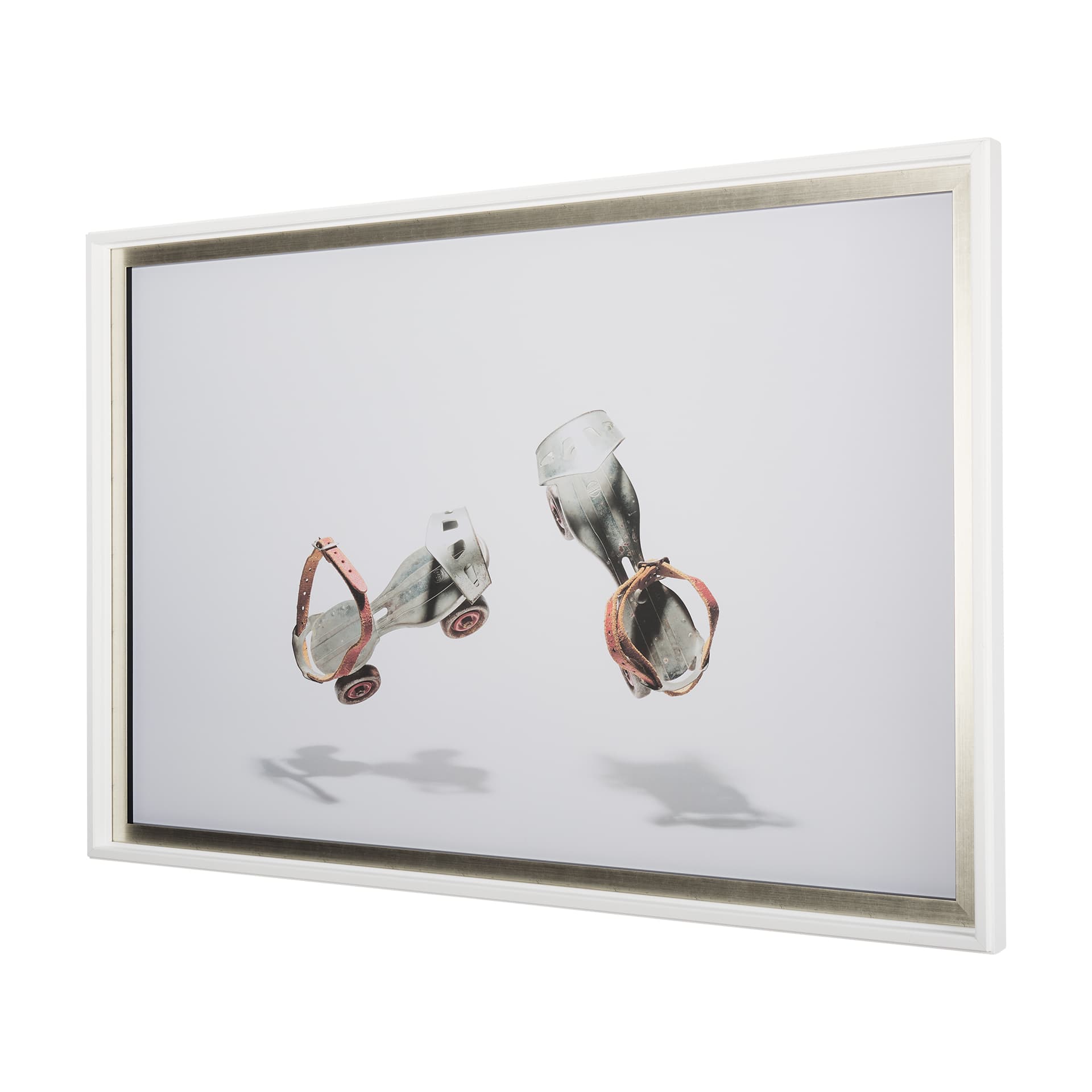 Vintage Roller Skates I by Natalia a Framed Art Print Matted under Glass — product photograph