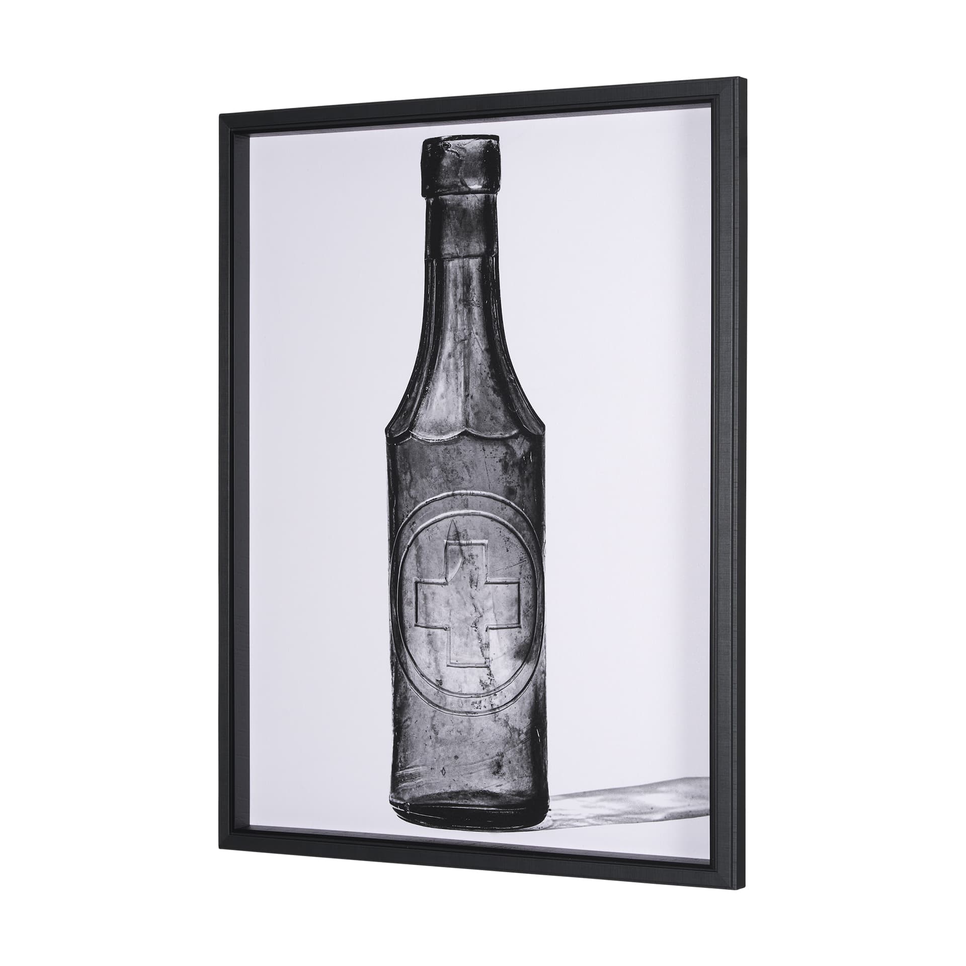 Collected Glassware - Prime by Paige Craig a Hand Embellished Textured Framed Art Print — product photograph