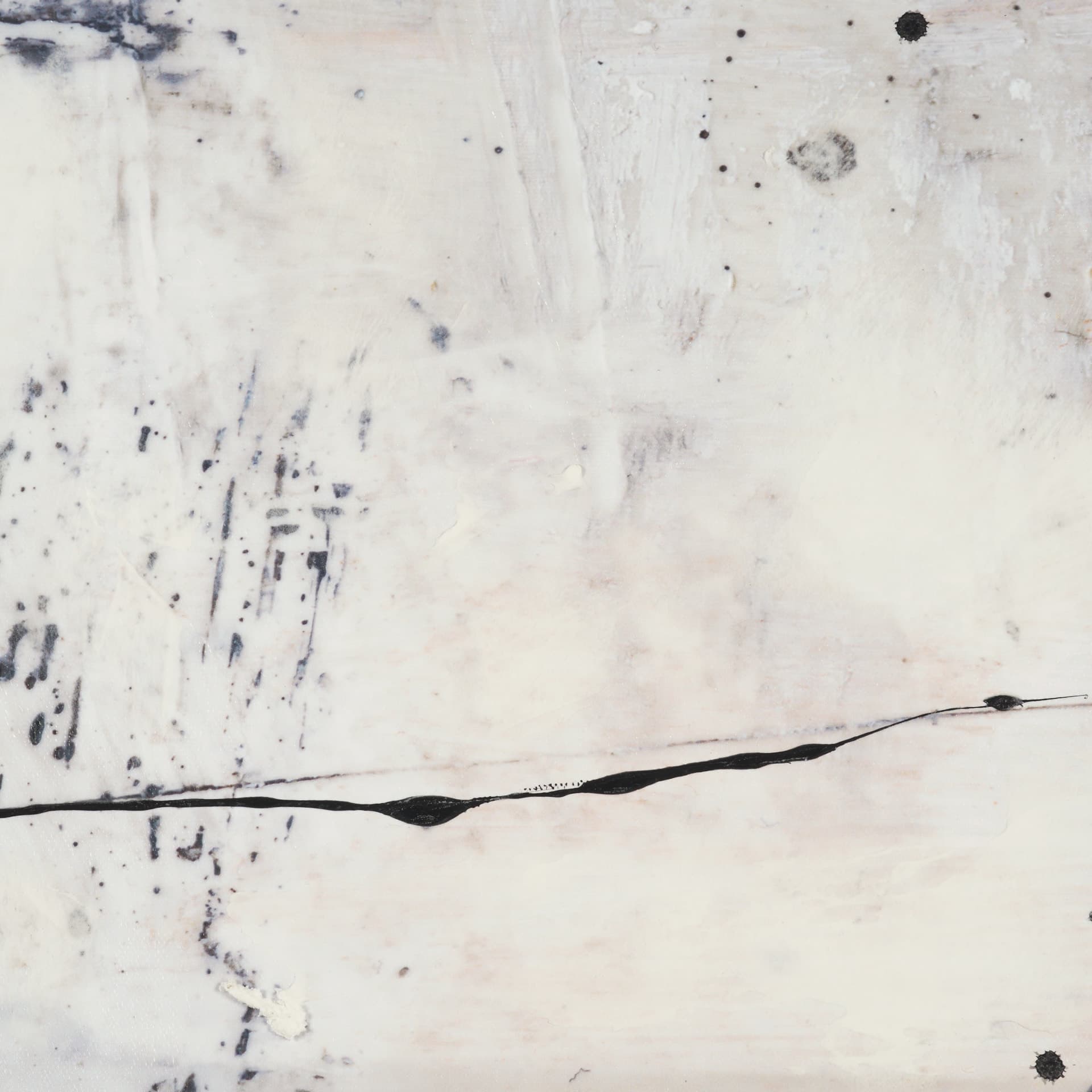 Blk Wht Bronze I by Jennifer Goldberger a Hand Embellished Textured Framed Canvas — product photograph