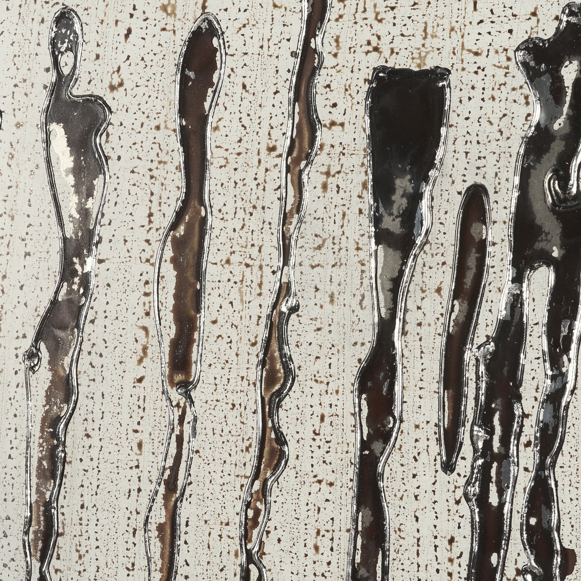 Standing Grove by Studio M a handmade Original Framed Artwork under Glass — product photograph