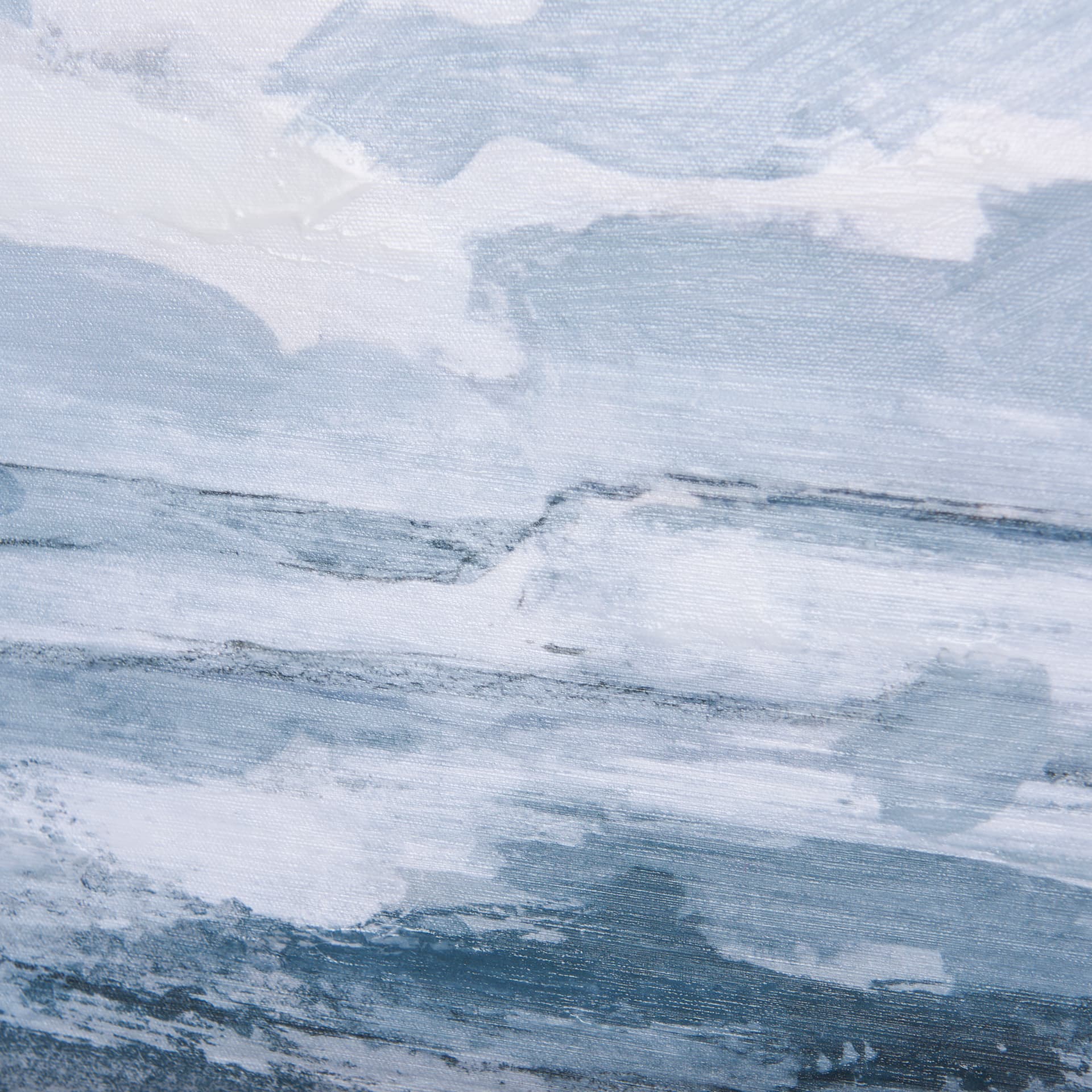 Clouds and sea I by Mercana Studio a Hand Embellished Textured Canvas — product photograph