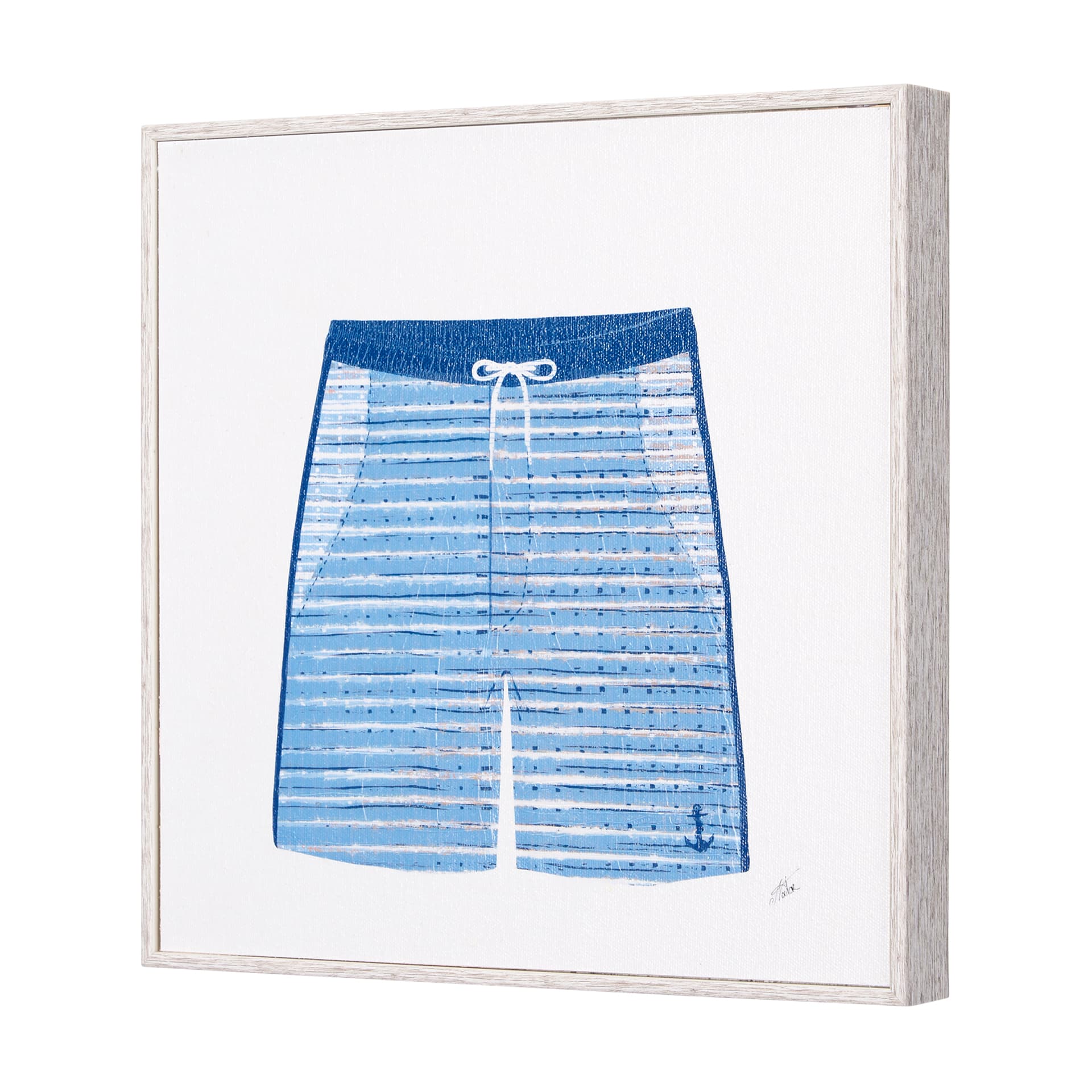 Summer Collection I by Mercana Studio a Hand Embelished Textured Framed Art Print — product photograph