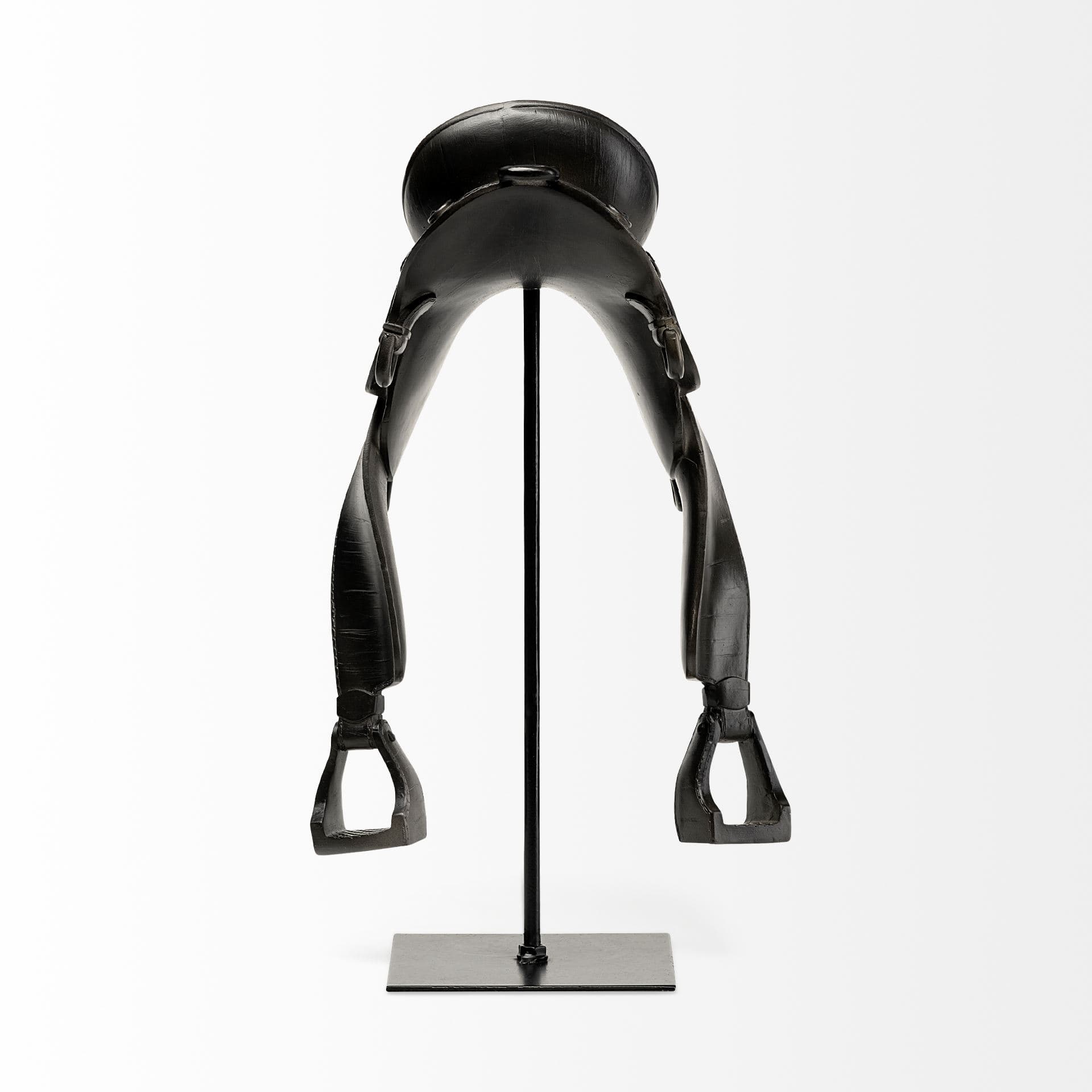 Colt III 8L x 9W Black Equestrian-Inspired English Horse Saddle — product photograph
