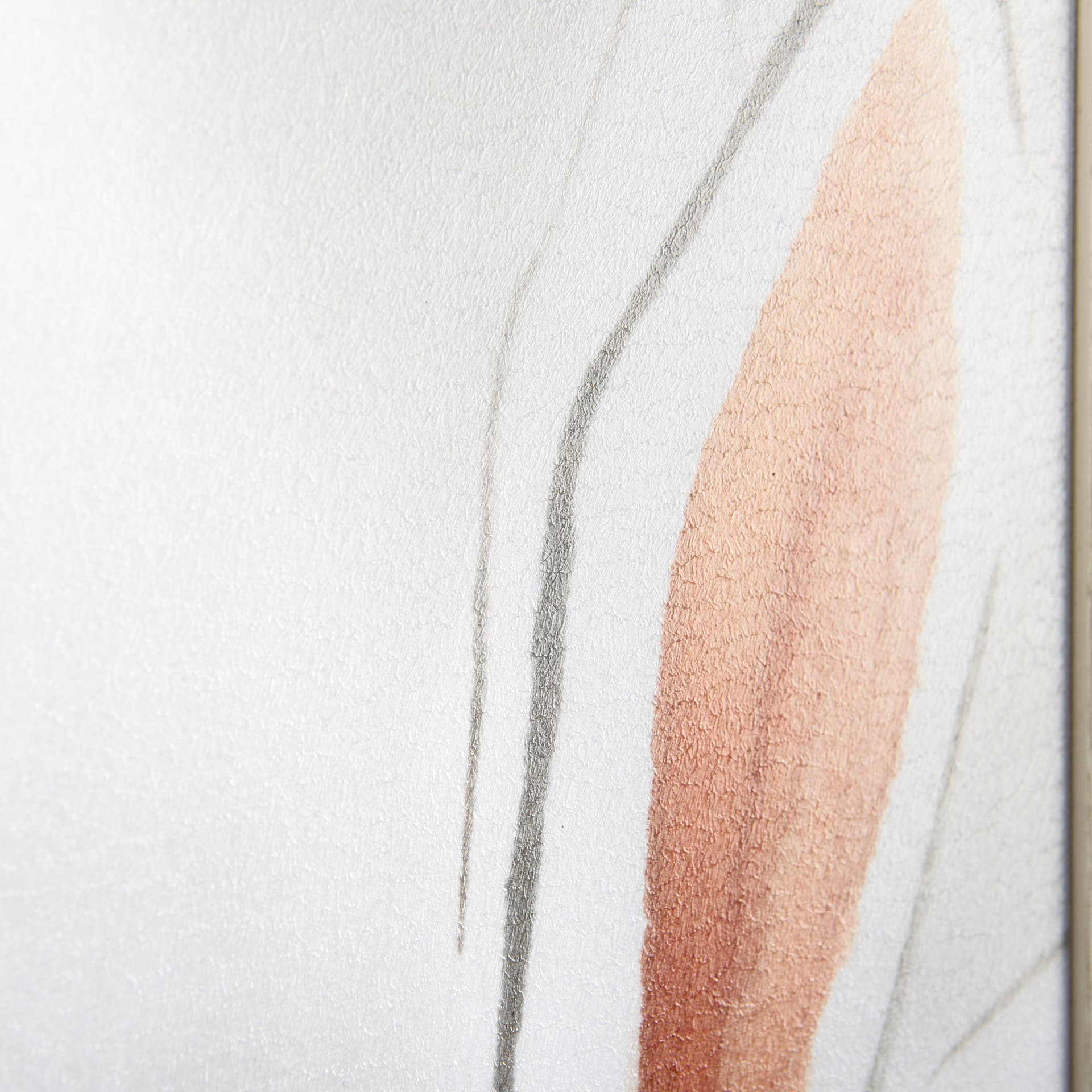 Rabit Gazing II by Mercana Studio a Hand Embellished Textured Framed Art Print — product photograph