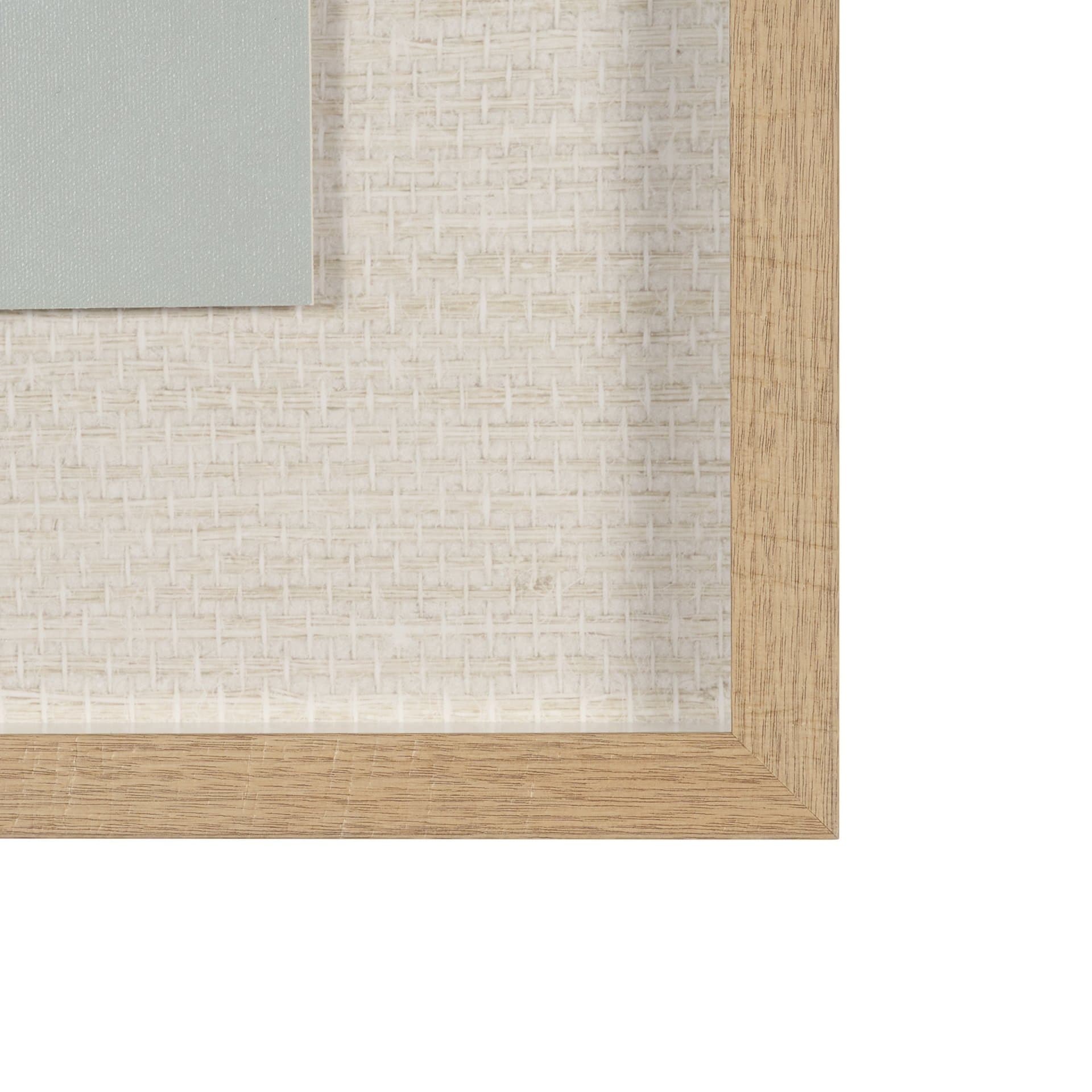 Verdant Silhouettes I by Hannah Dawson Hand Embelished Textured Framed Artwork Matted under Glass — product photograph