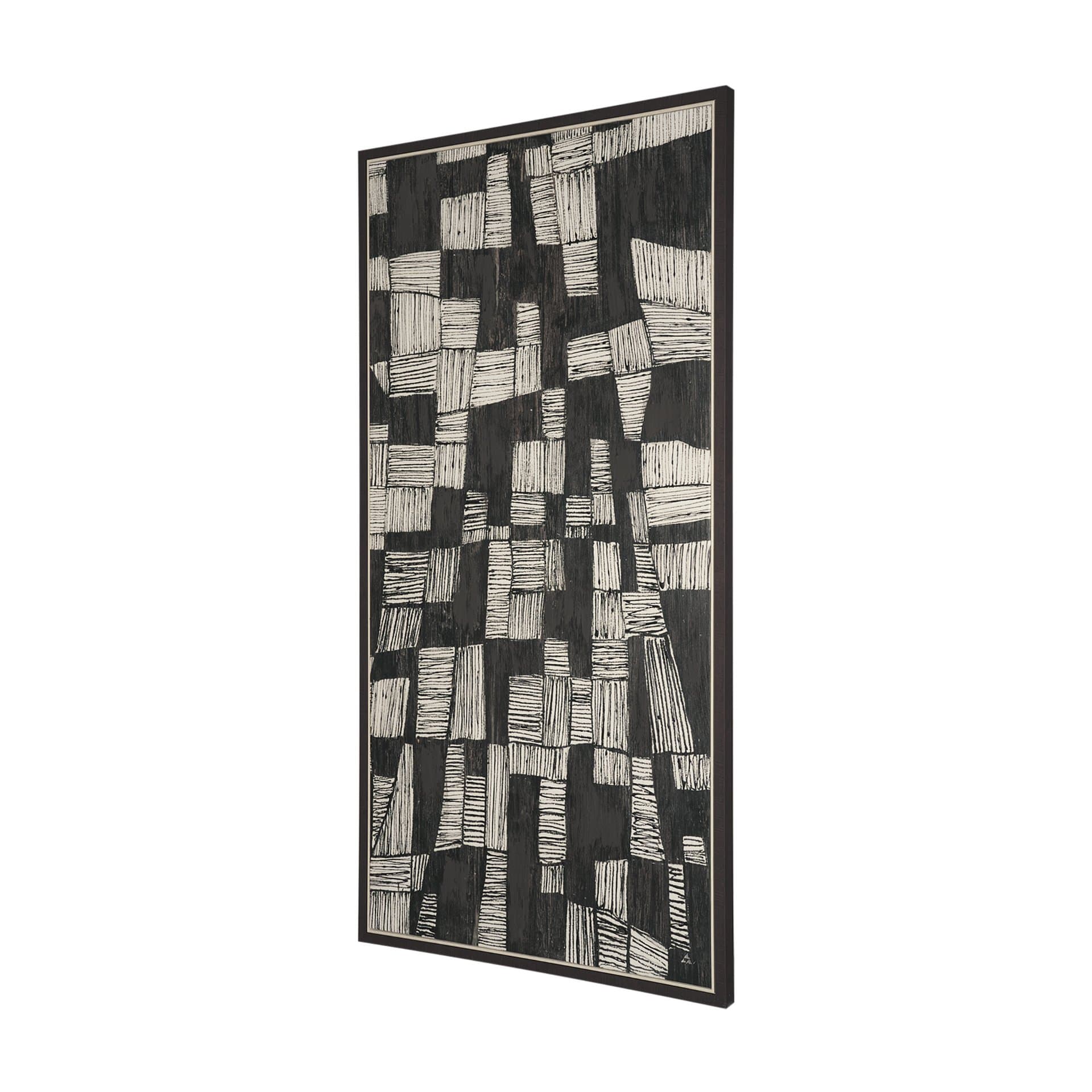 Occurrence II by Mercana Studio Hand-Embellished Textured Framed Canvas Artwork — product photograph