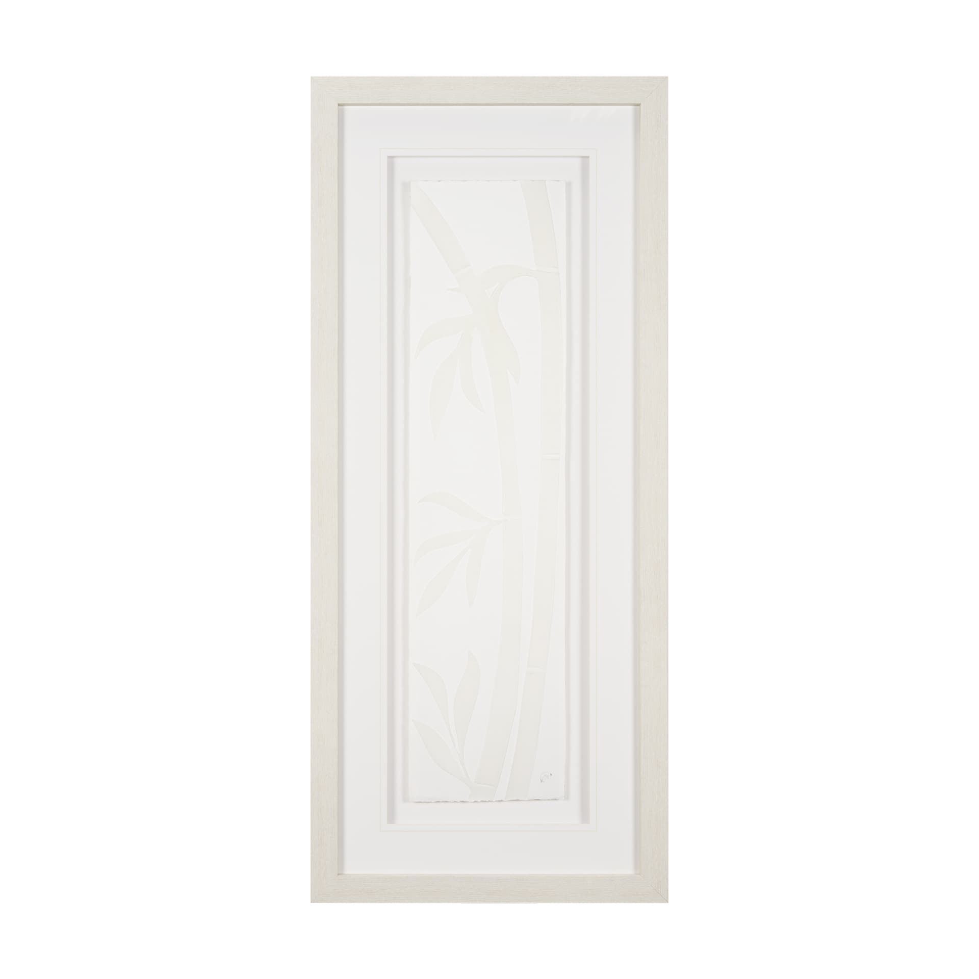 Paradise Foliage III by Hardip Kaur a Framed Art Print Matted under Glass — product photograph