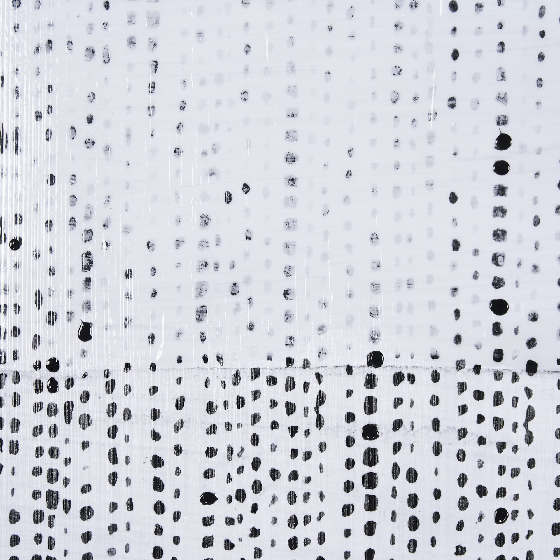 Dot Texture III by Mercana Studio a Hand Embellished Textured Framed Art Print Matted under Glass — product photograph