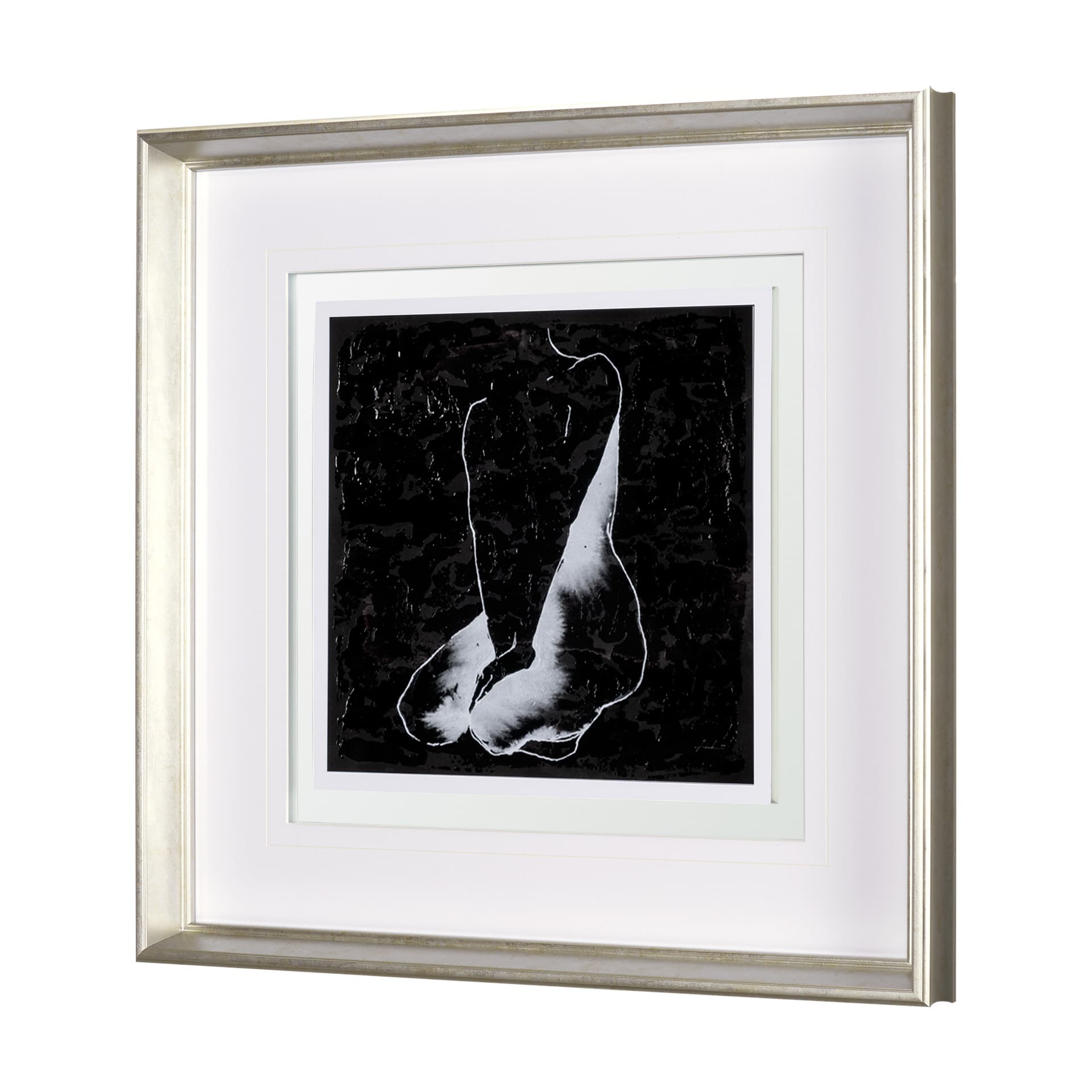 Andromedae VI by Melody D a Hand Embellished Textured Framed Art Print Matted under Glass — product photograph
