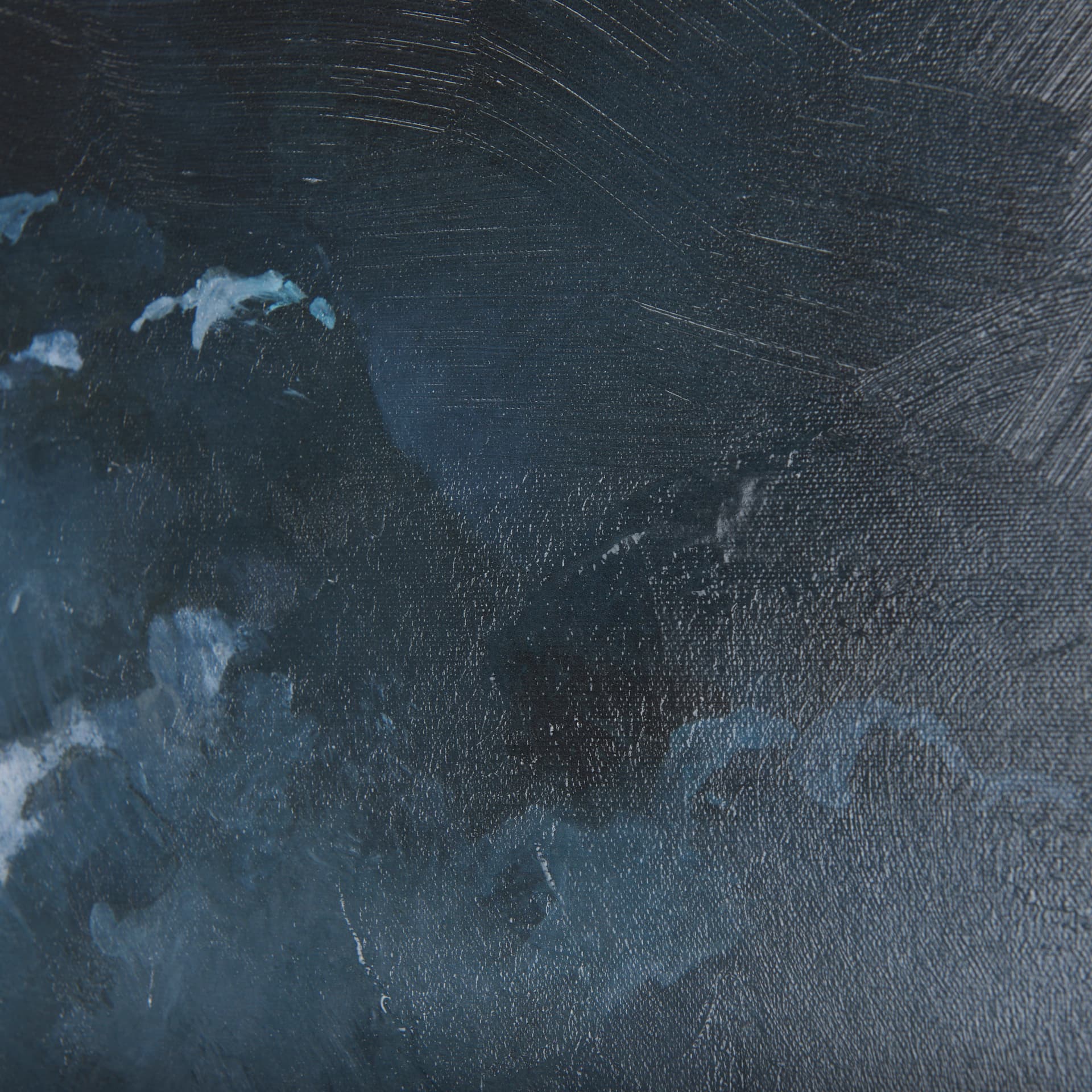 Night cloud I by Mercana Studio a Hand Embellished Textured Canvas — product photograph
