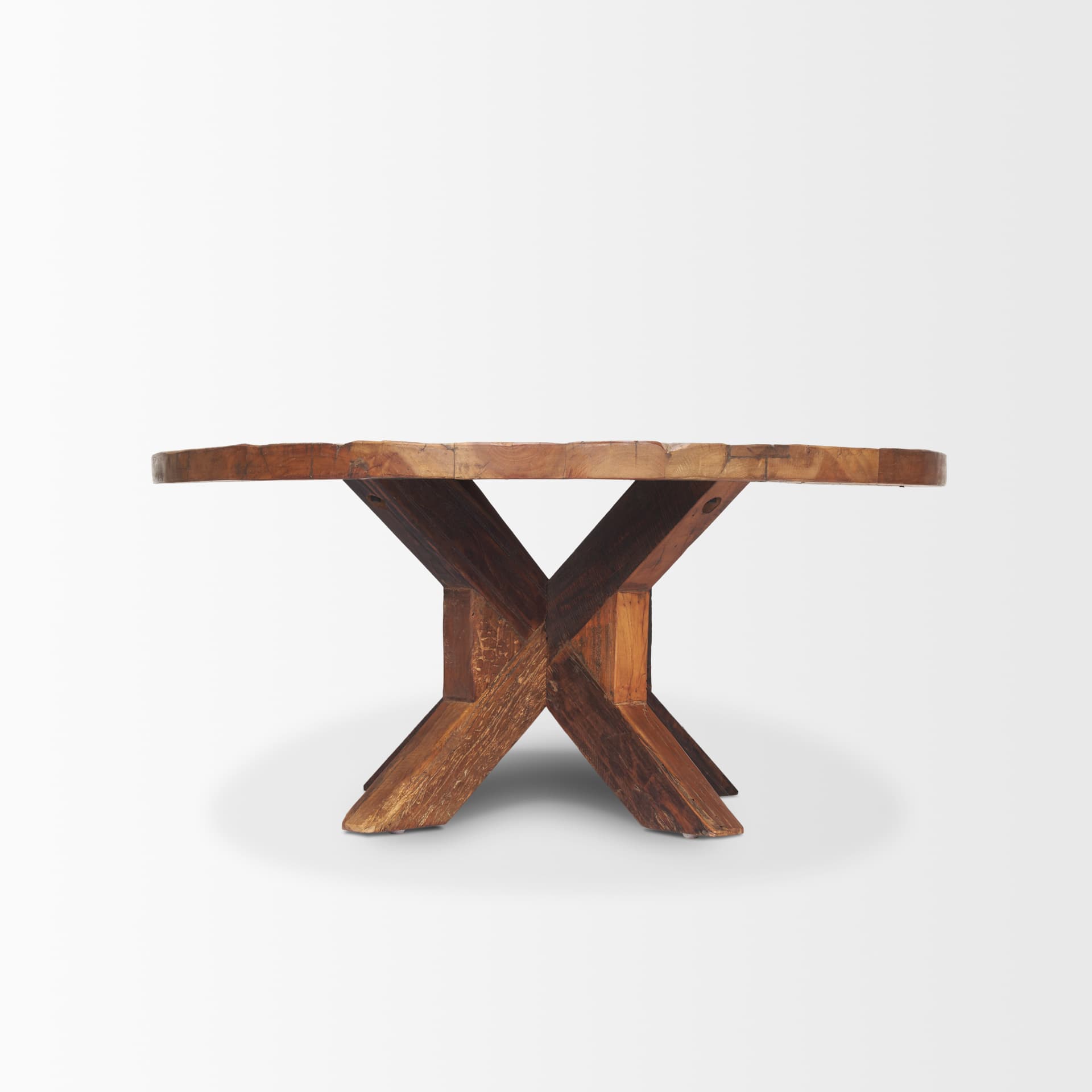 Heidi Reclaimed Brown Wooden Coffee Table — product photograph