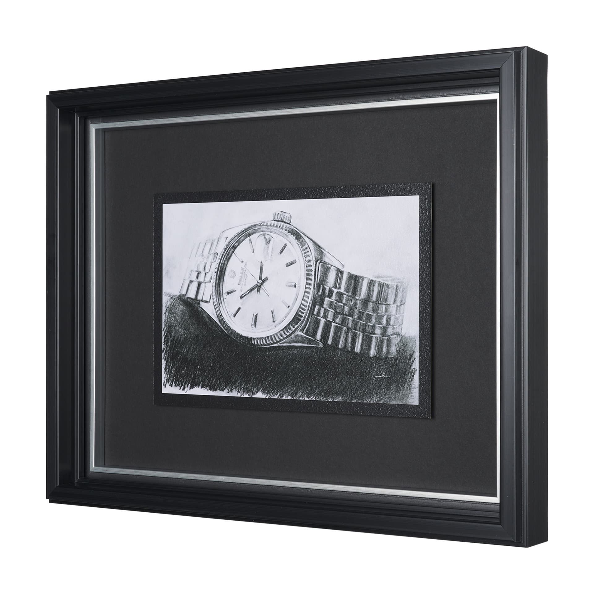 Dress for Success I by Mercana Studio a Hand Embellished Framed Art Print Matted under Glass — product photograph