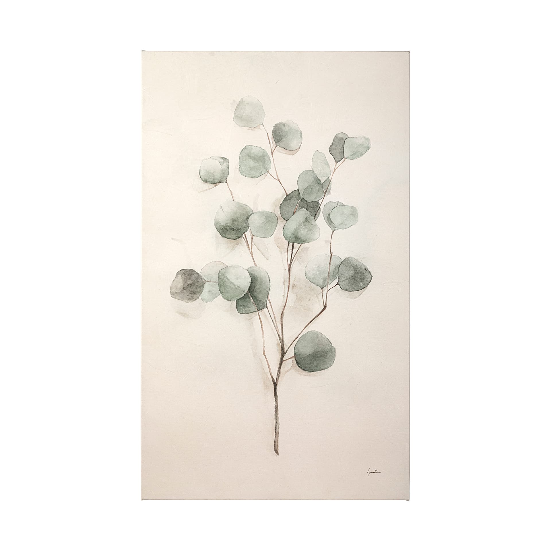 Spring Gestures I by Gabrielle Crawford a Hand Embellished Textured Canvas — product photograph