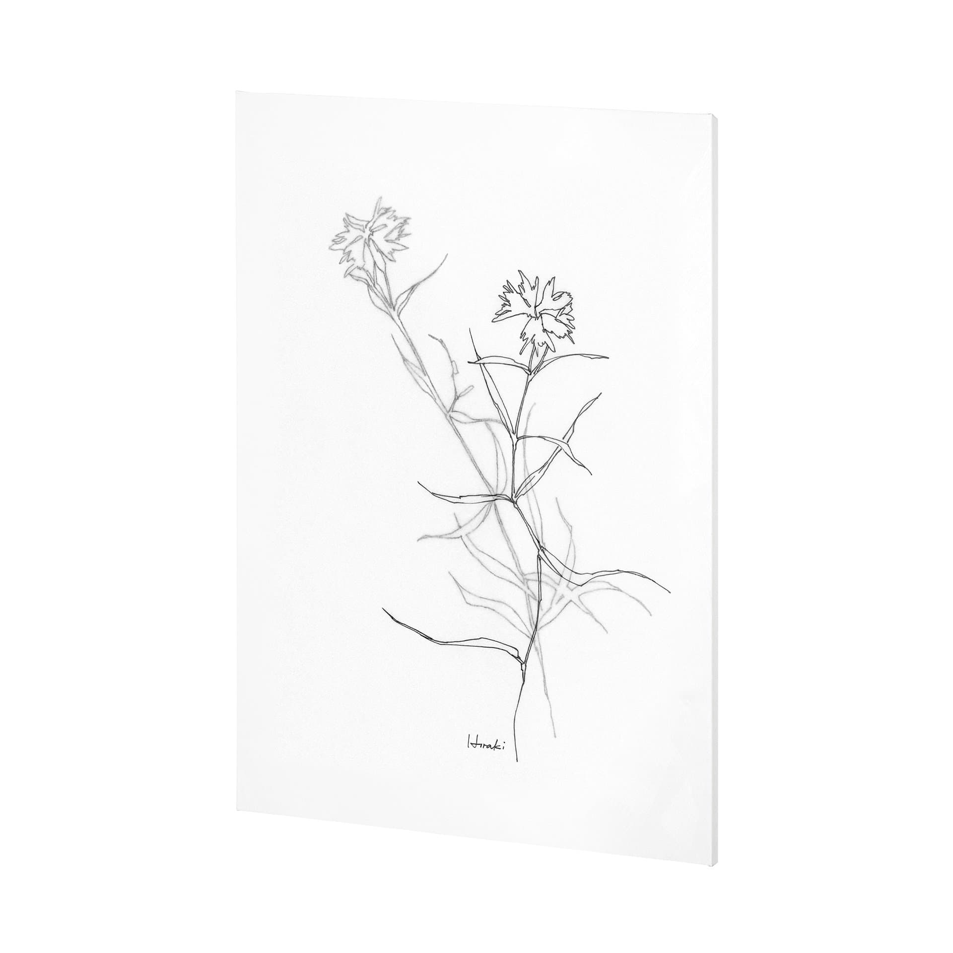 Arrangement II by Hiraki a Hand Embellished Textured Canvas — product photograph