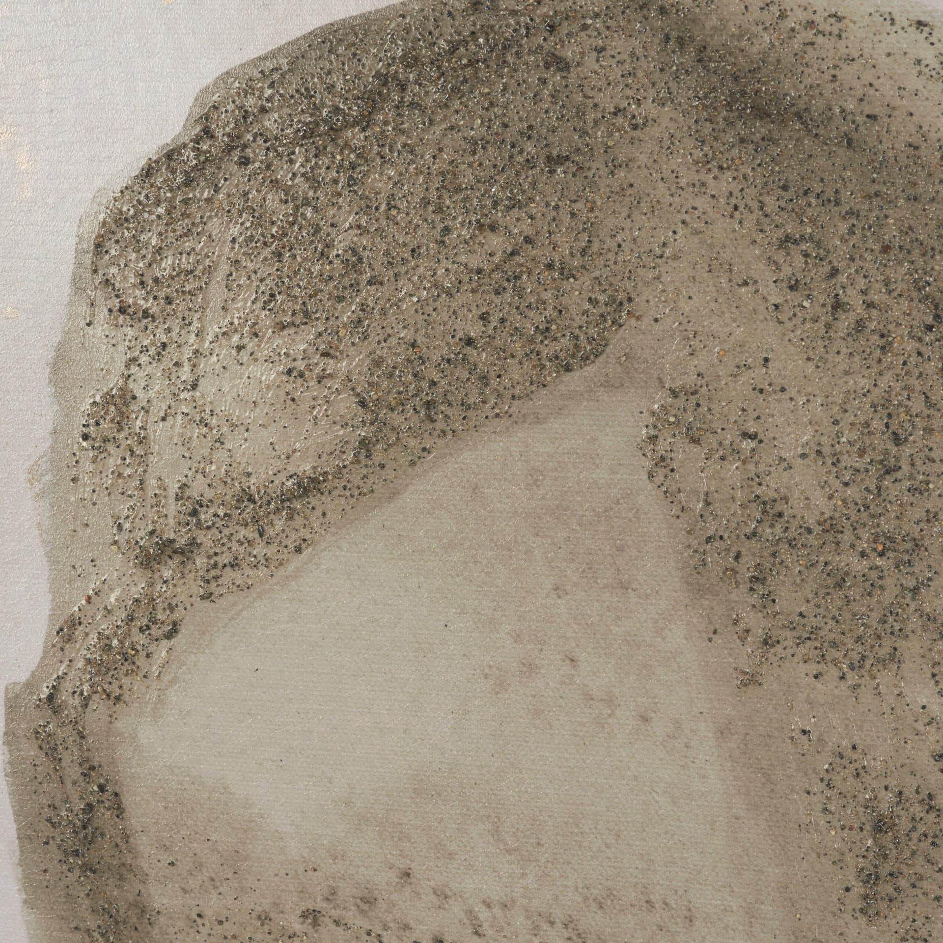 Weathered Silence I by Mercana Studio Hand Embelished Textured Framed Artwork Matted under Glass — product photograph
