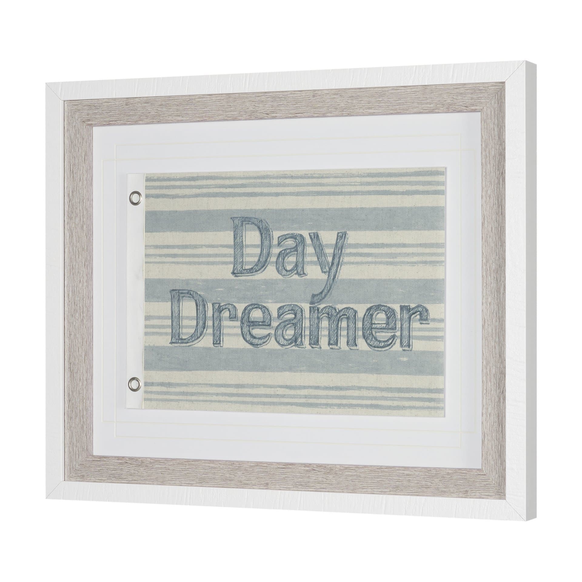 Day Dreamer by Mercana Studio Hand-Embellished Textured Framed Artwork Matted under Glass — product photograph
